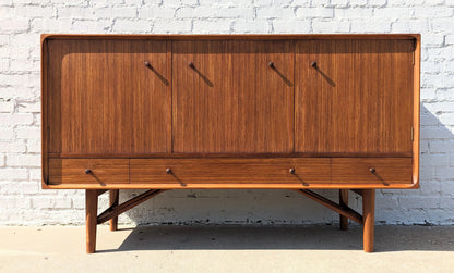 Mid Century English Modern Teak Sideboard