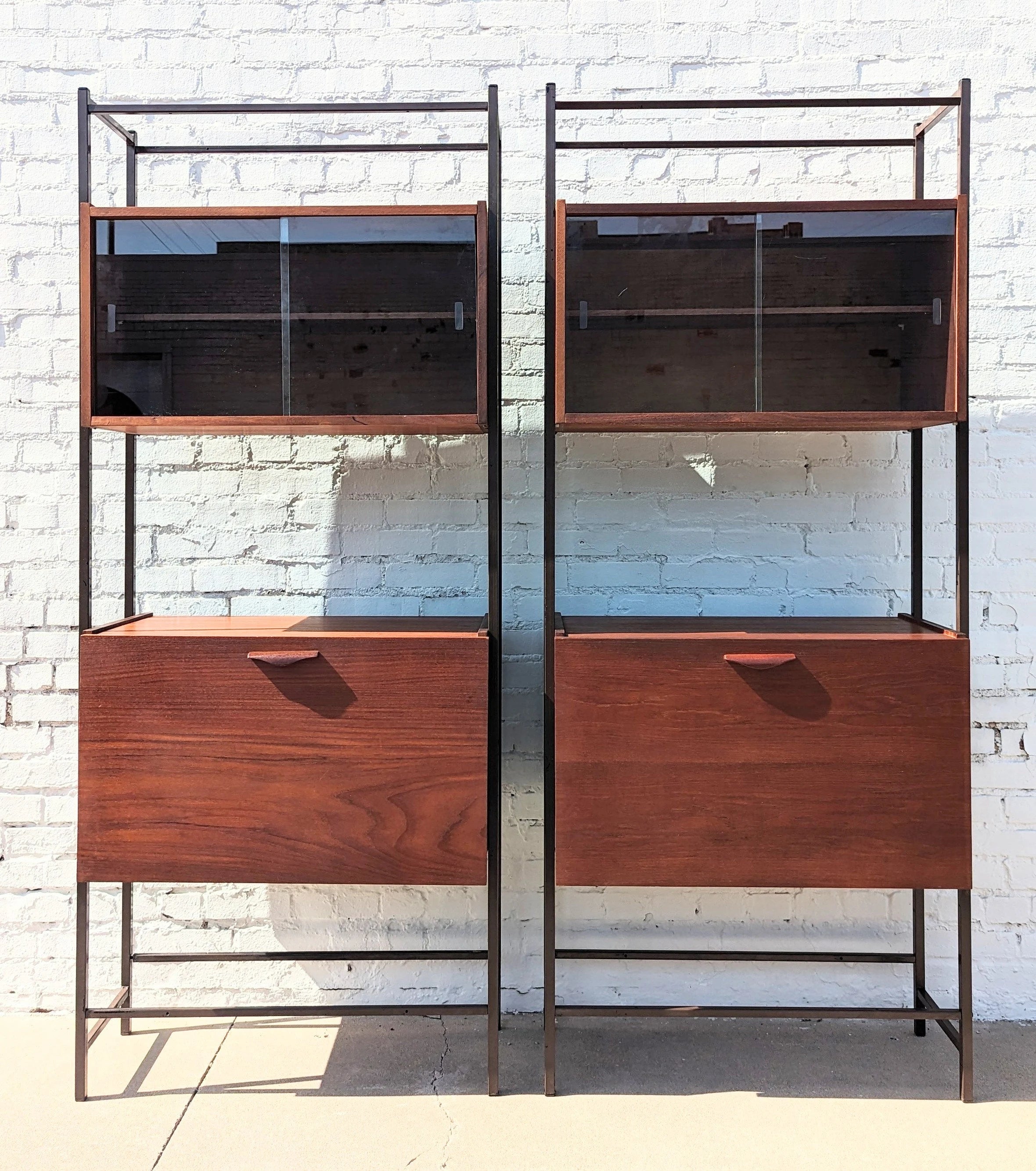 Mid Century Modern Teak Wall Units
