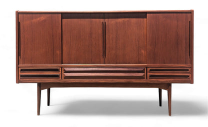 Mid Century Danish Modern Teak Cocktail Cabinet