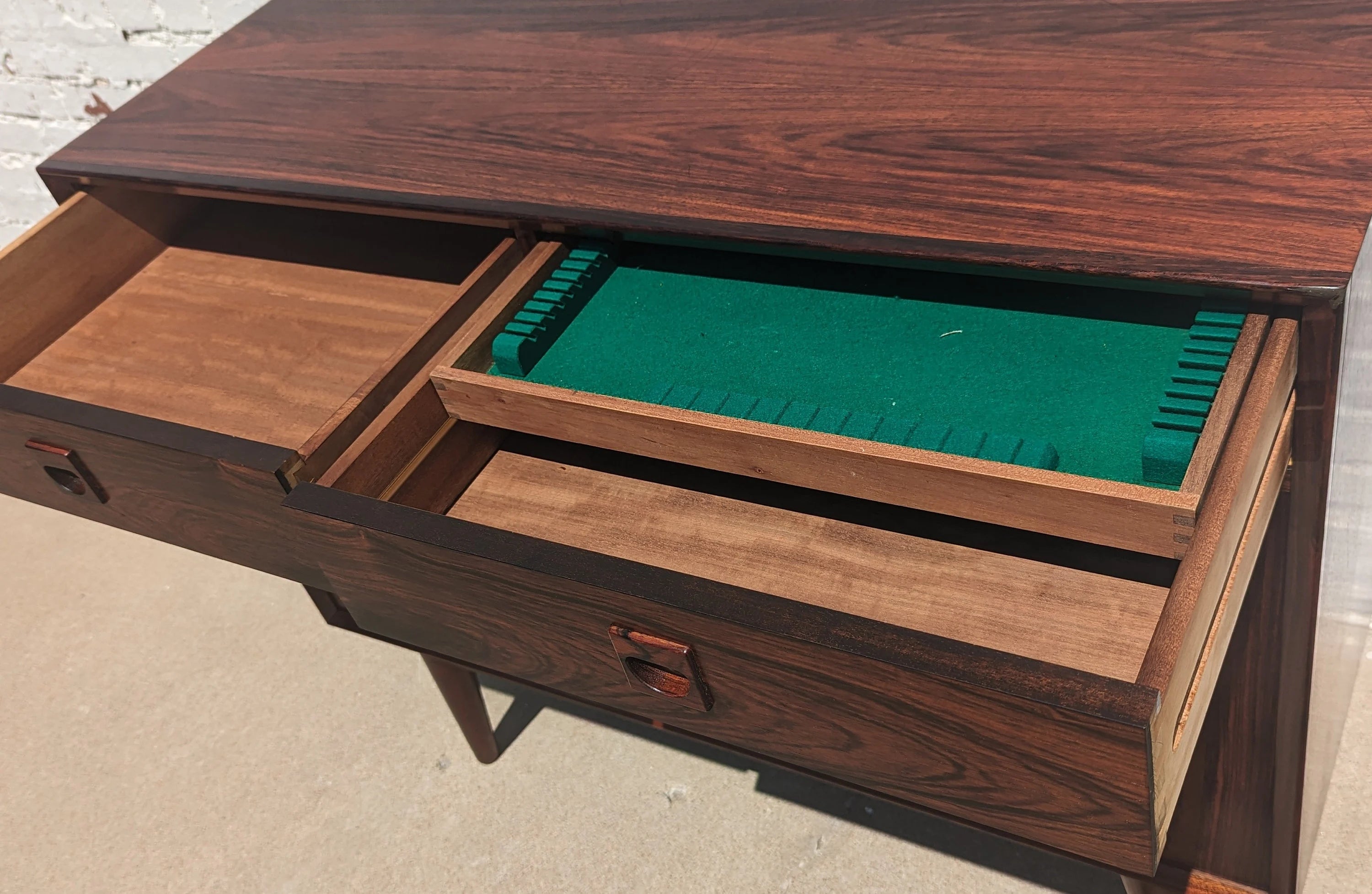 Mid Century Danish Modern Rosewood Cabinet