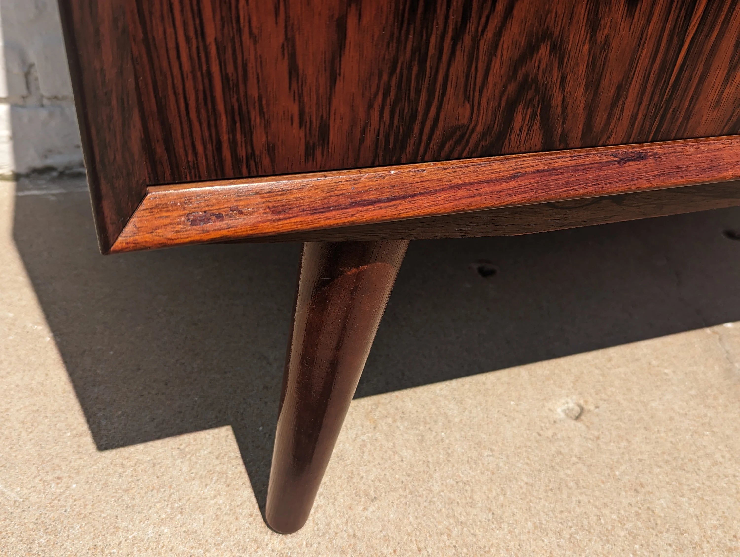 Mid Century Danish Modern Rosewood Cabinet
