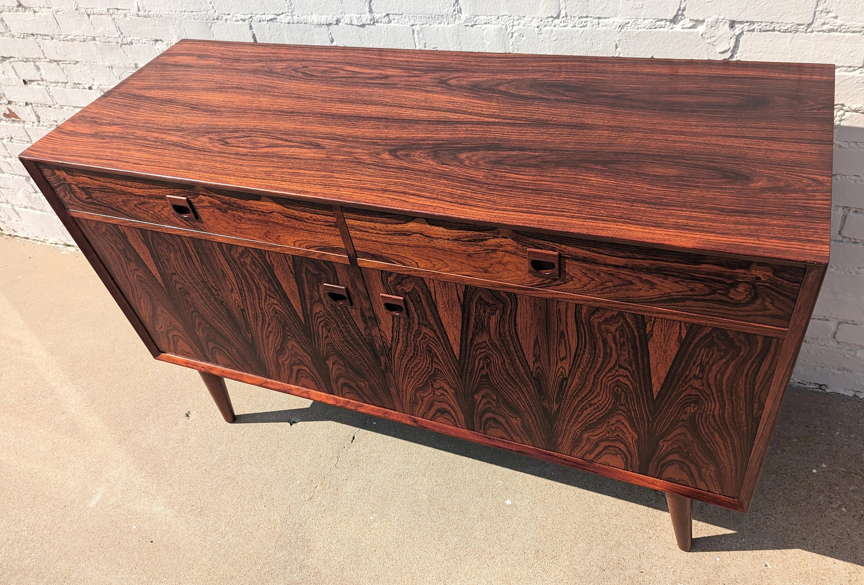 Mid Century Danish Modern Rosewood Cabinet