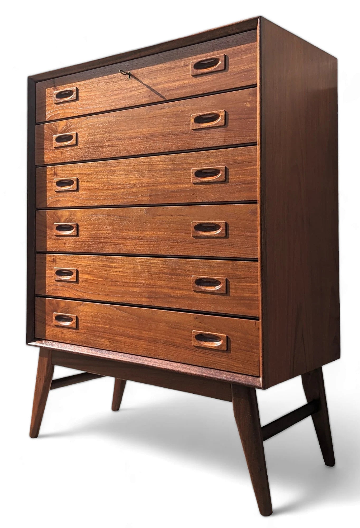 Mid Century Danish Modern Teak Dresser