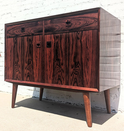 Mid Century Danish Modern Rosewood Cabinet
