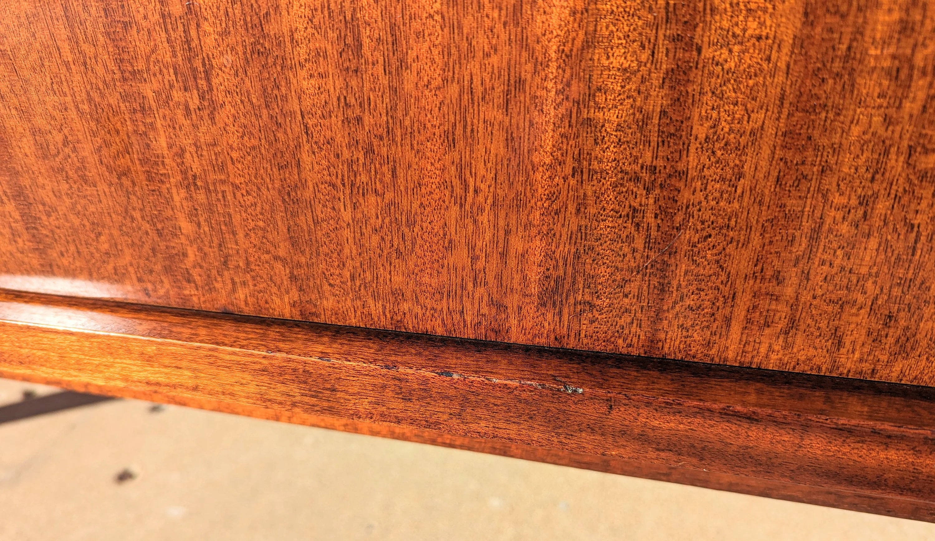 Mid Century French Modern Lacquered Credenza