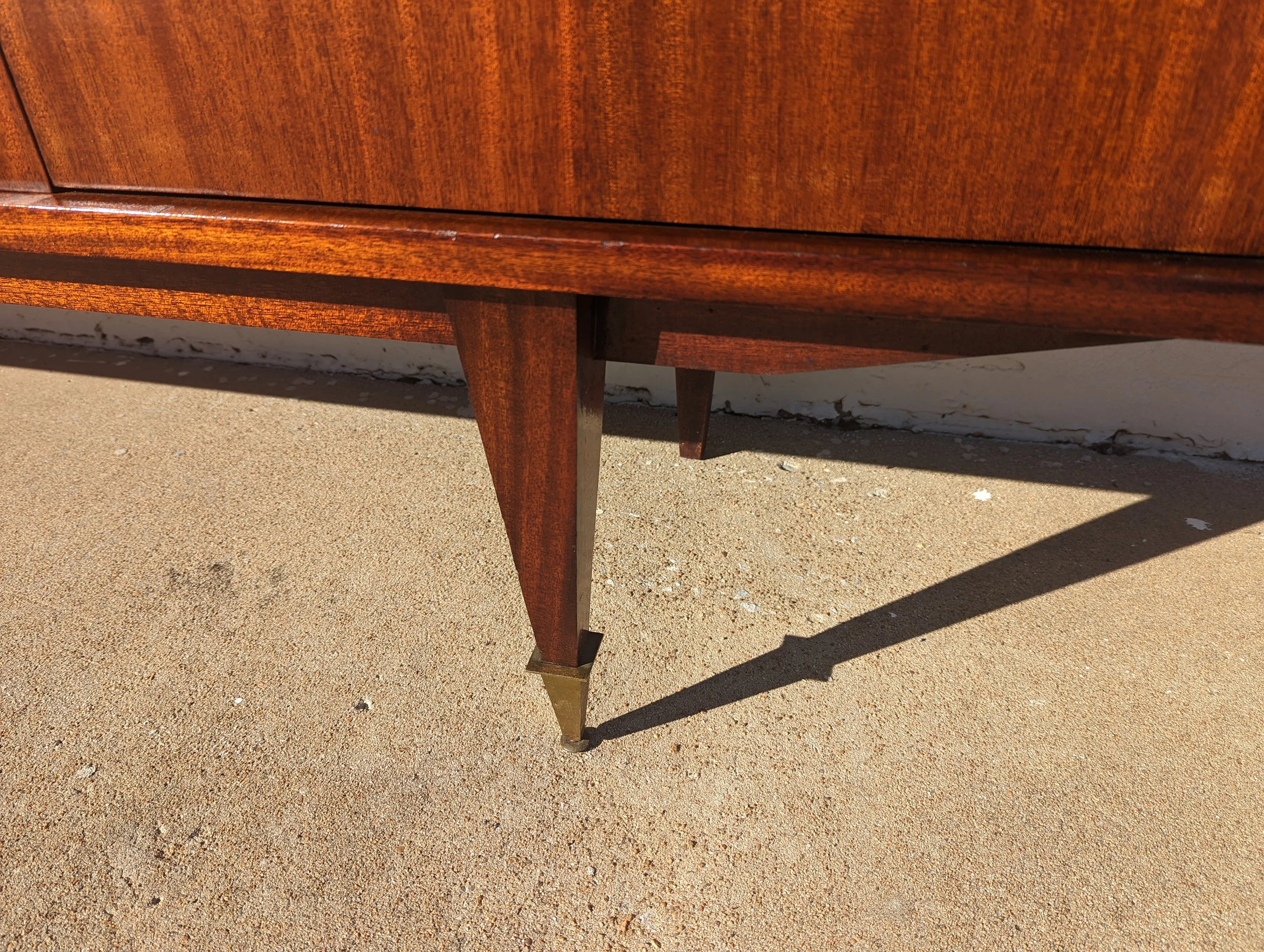 Mid Century French Modern Lacquered Credenza