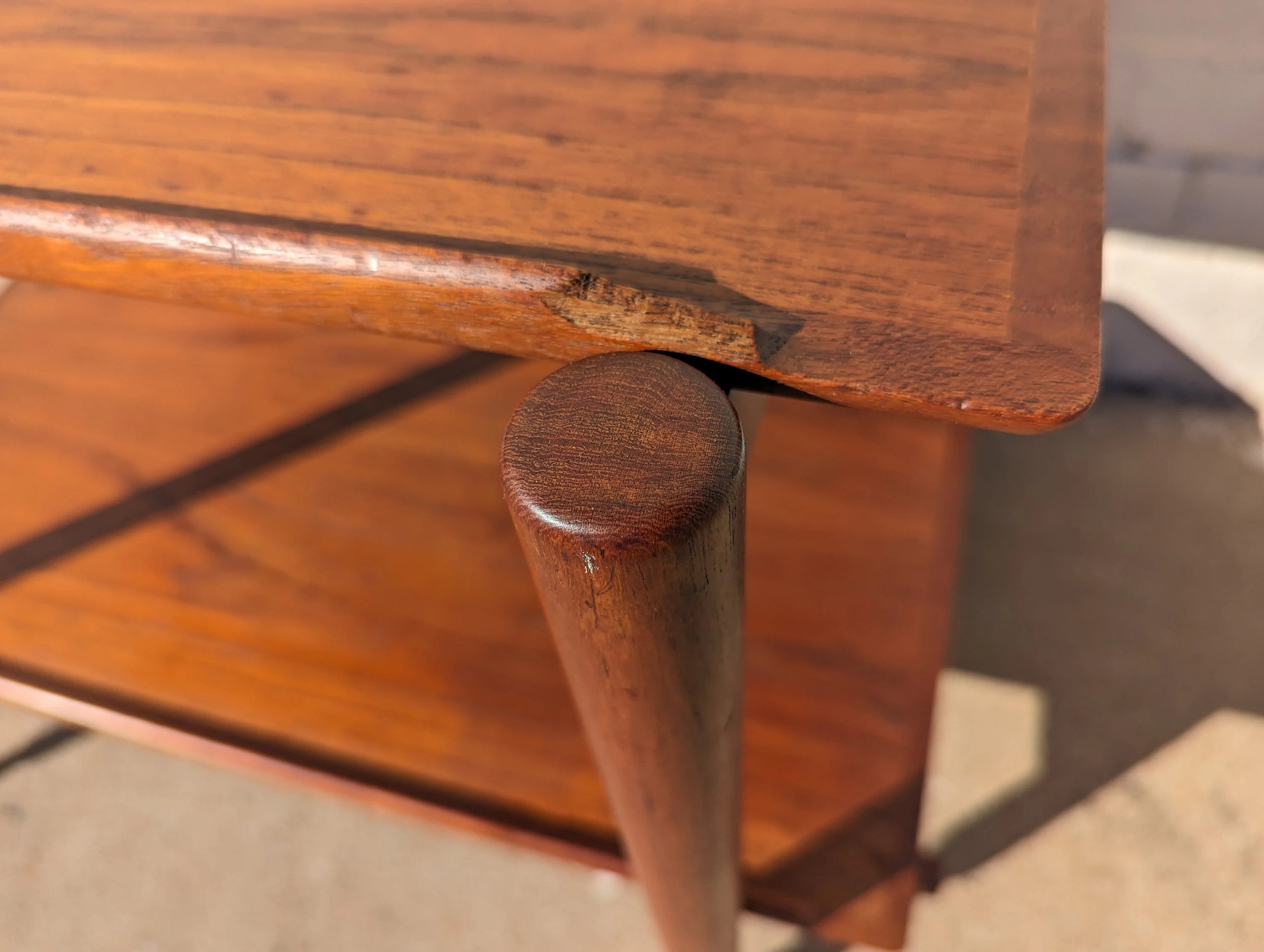 Mid Century Danish Modern Poul Hundevad Rolling Bar