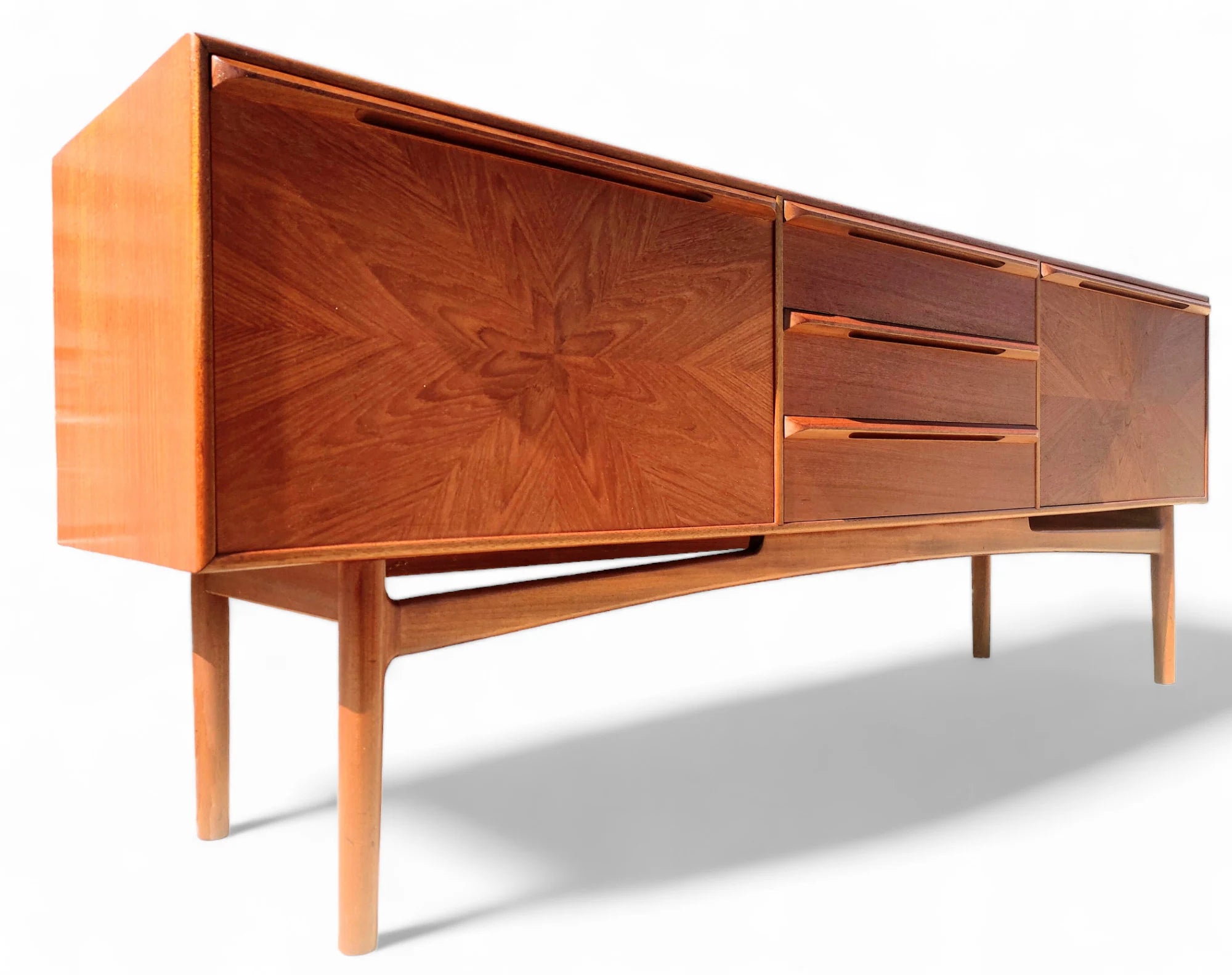 Mid Century English Modern Teak Sideboard by McIntosh