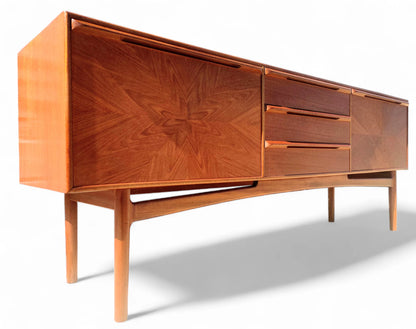 Mid Century English Modern Teak Sideboard by McIntosh
