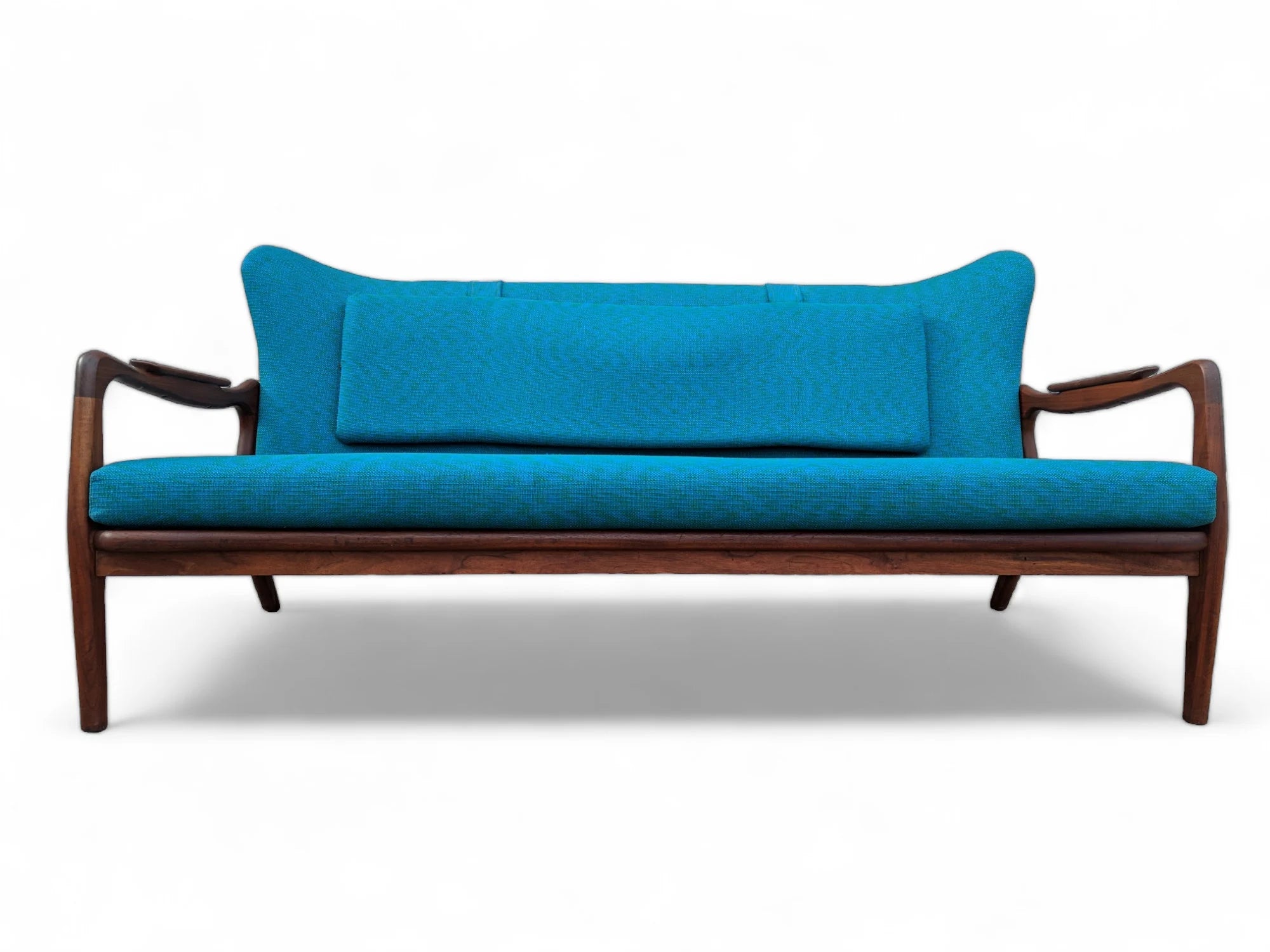 Mid Century Modern Adrian Pearsall Sculptura Sofa Loveseat