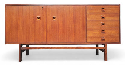 Mid Century Modern Danish Inspired Teak Cabinet