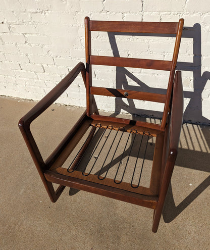 Mid Century Danish Modern Ole Wanscher Rocker for France and Sons