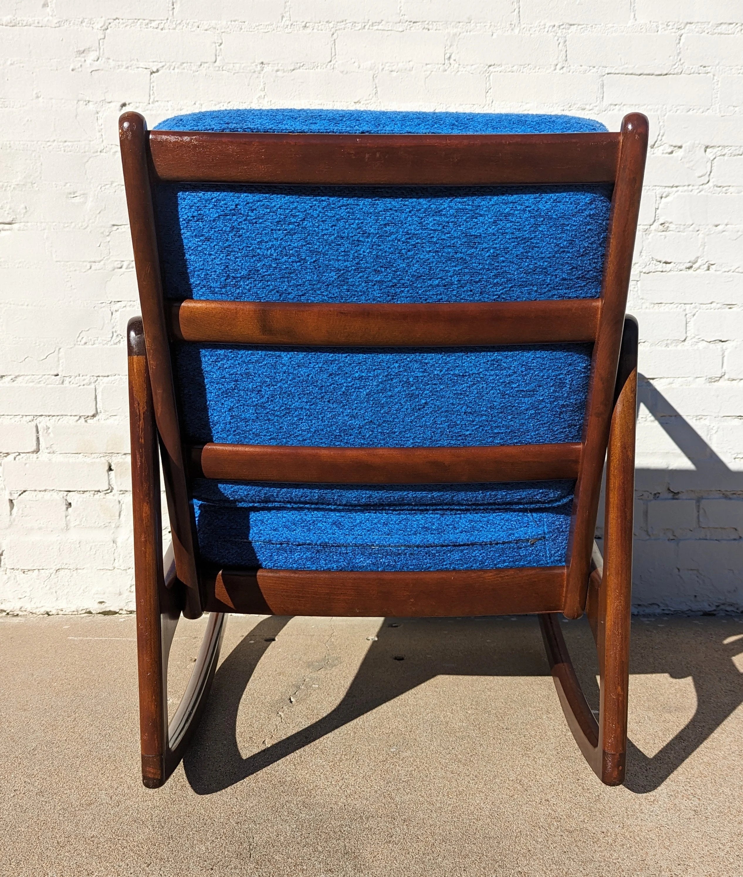 Mid Century Danish Modern Ole Wanscher Rocker for France and Sons