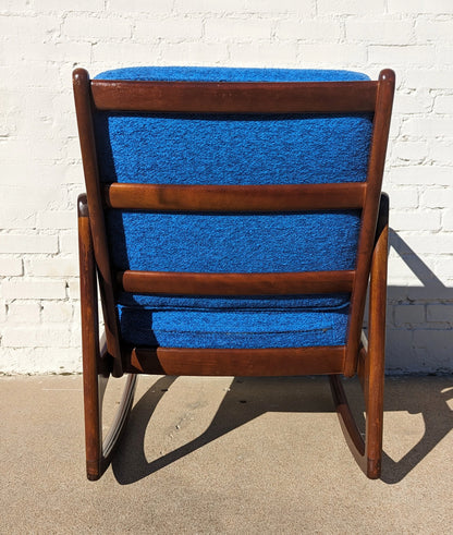 Mid Century Danish Modern Ole Wanscher Rocker for France and Sons