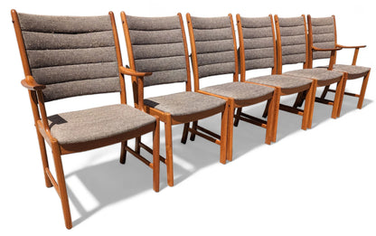 Mid Century Modern Danish Teak Dining Chairs