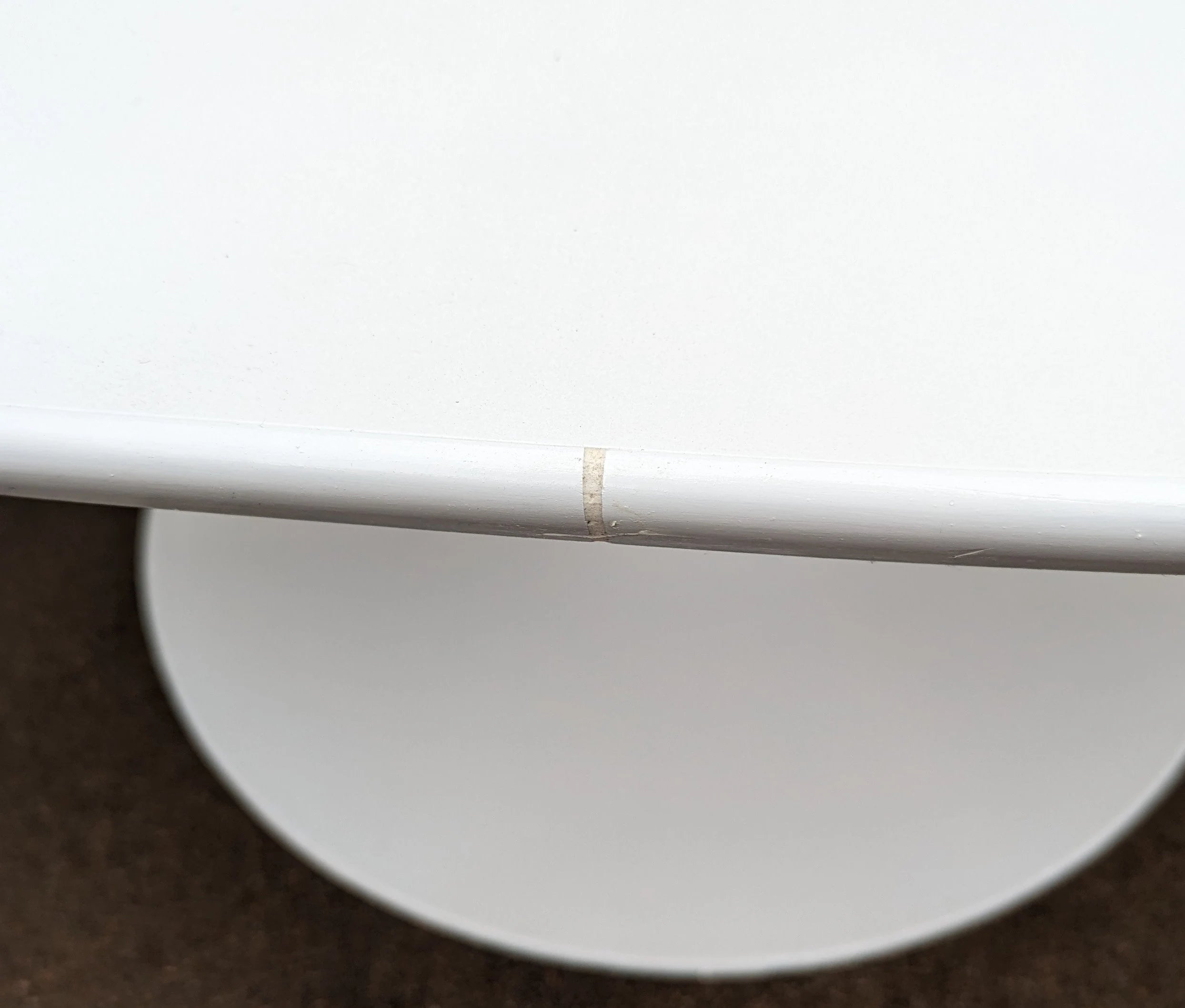Mid Century Modern Burke Oval Coffee Table