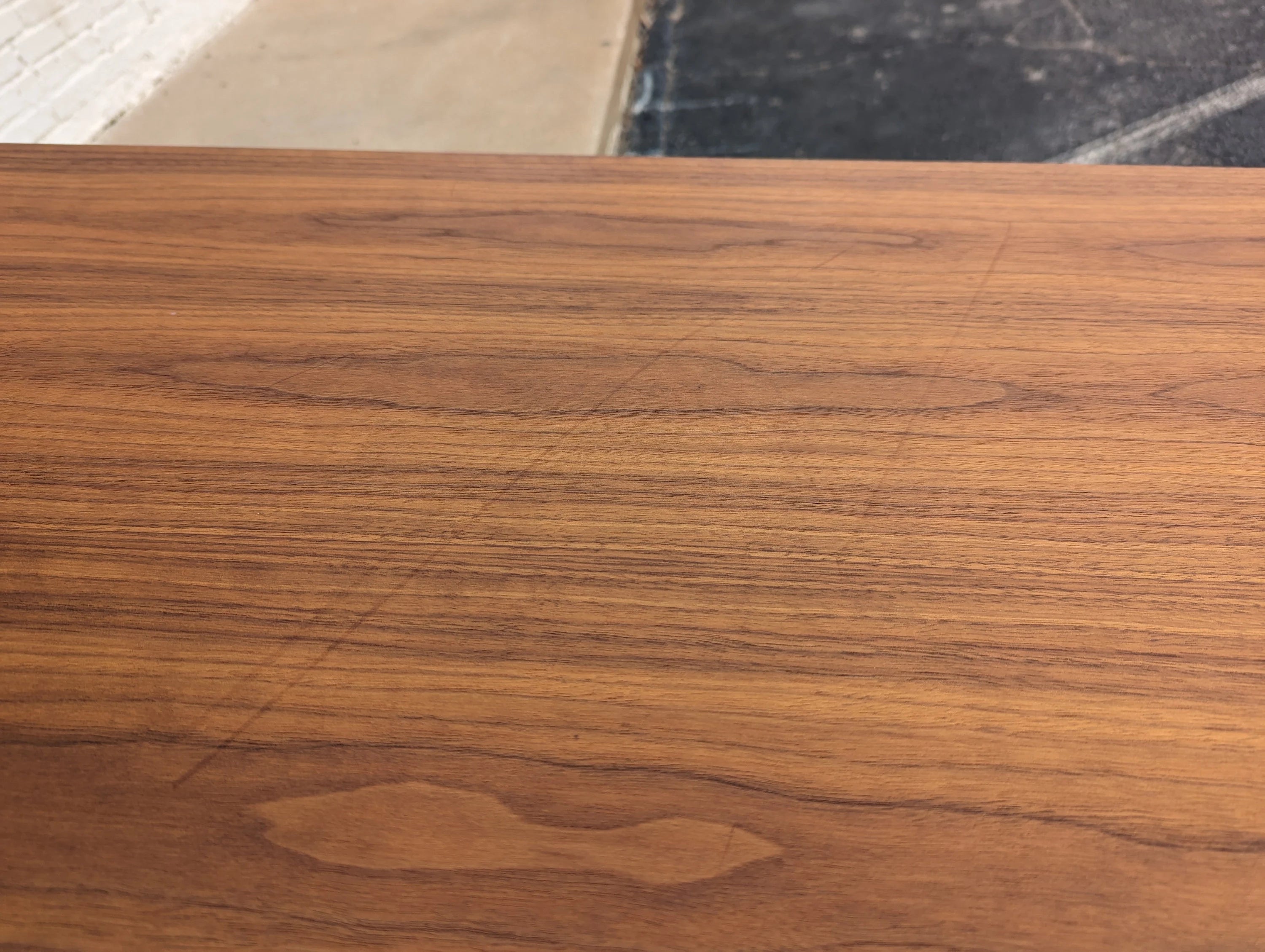 Mid Century Modern Skovby Plank Dining Table