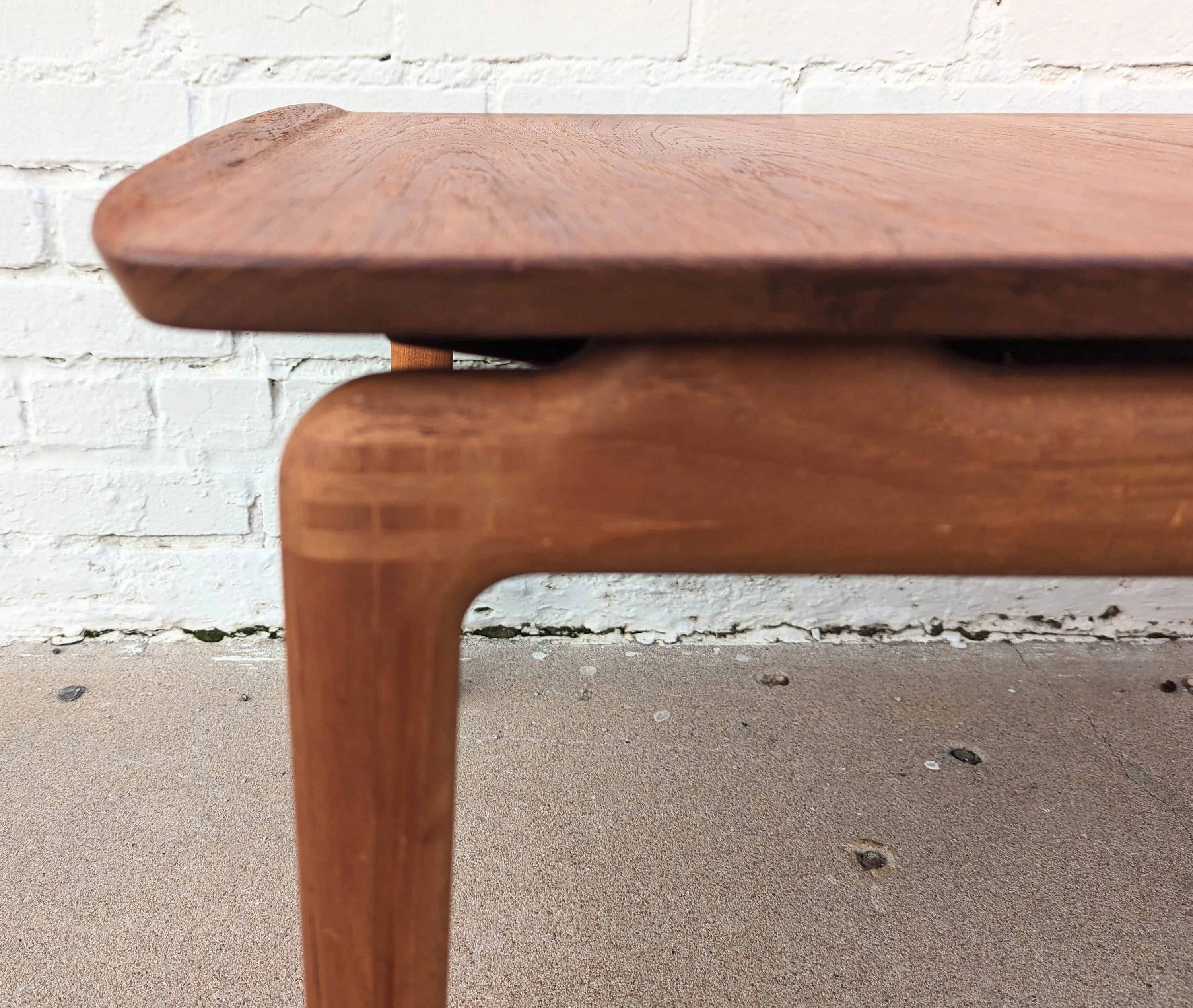 Mid Century Danish Modern Hvidt & Molgaard Teak Coffee Table