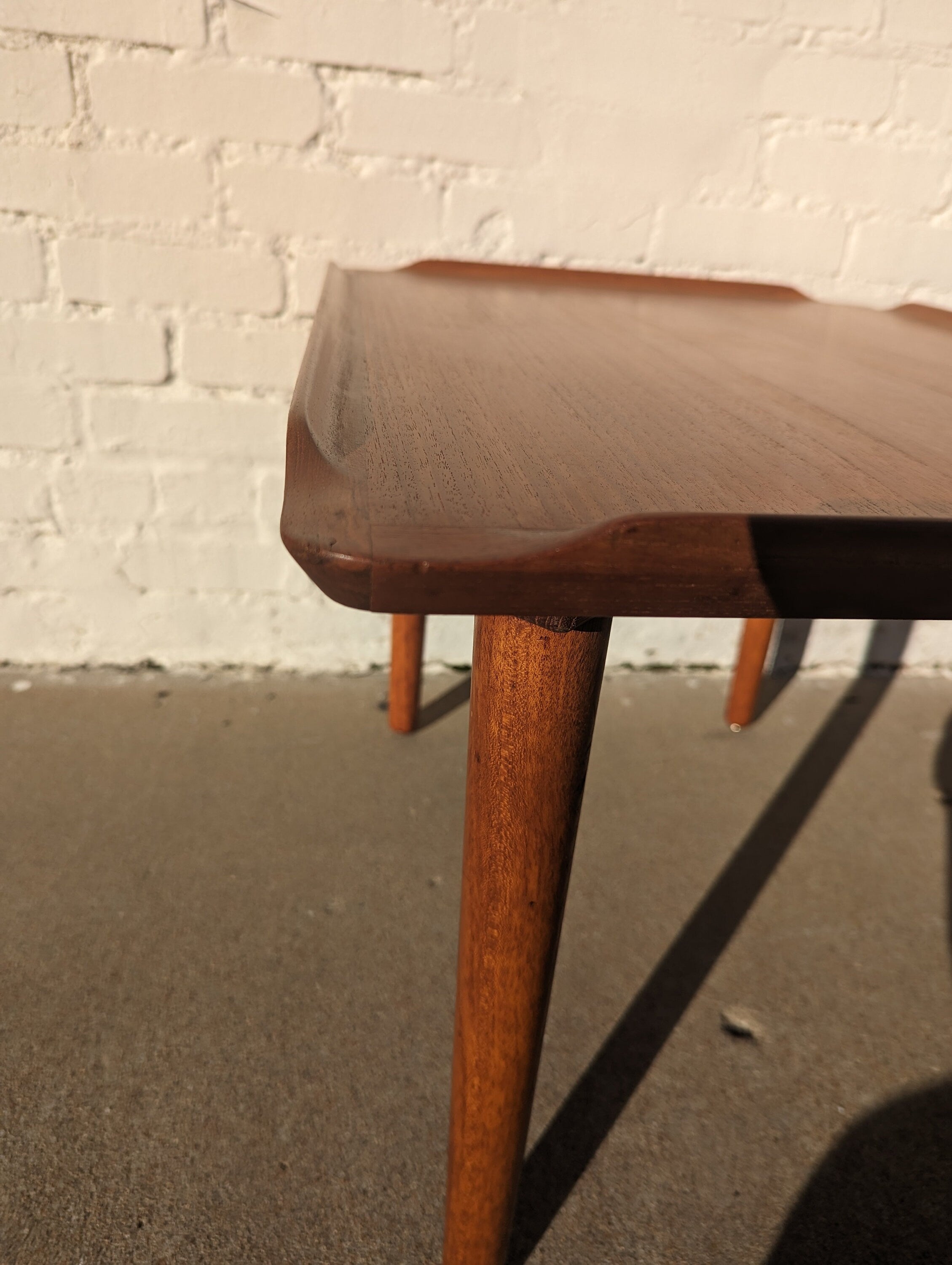 Mid Century Danish Modern Side Table by Poul Jensen