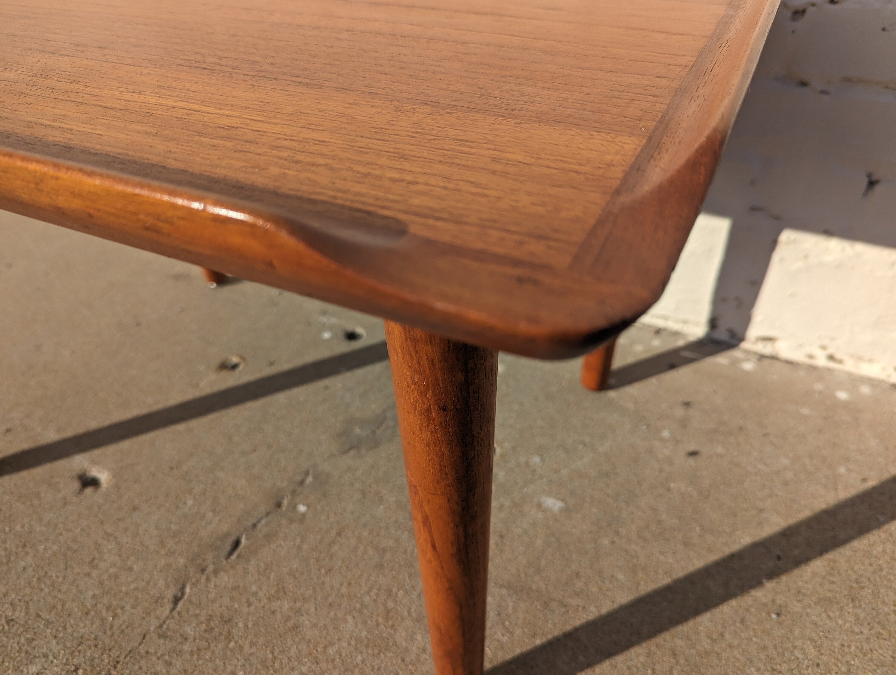 Mid Century Danish Modern Side Table by Poul Jensen