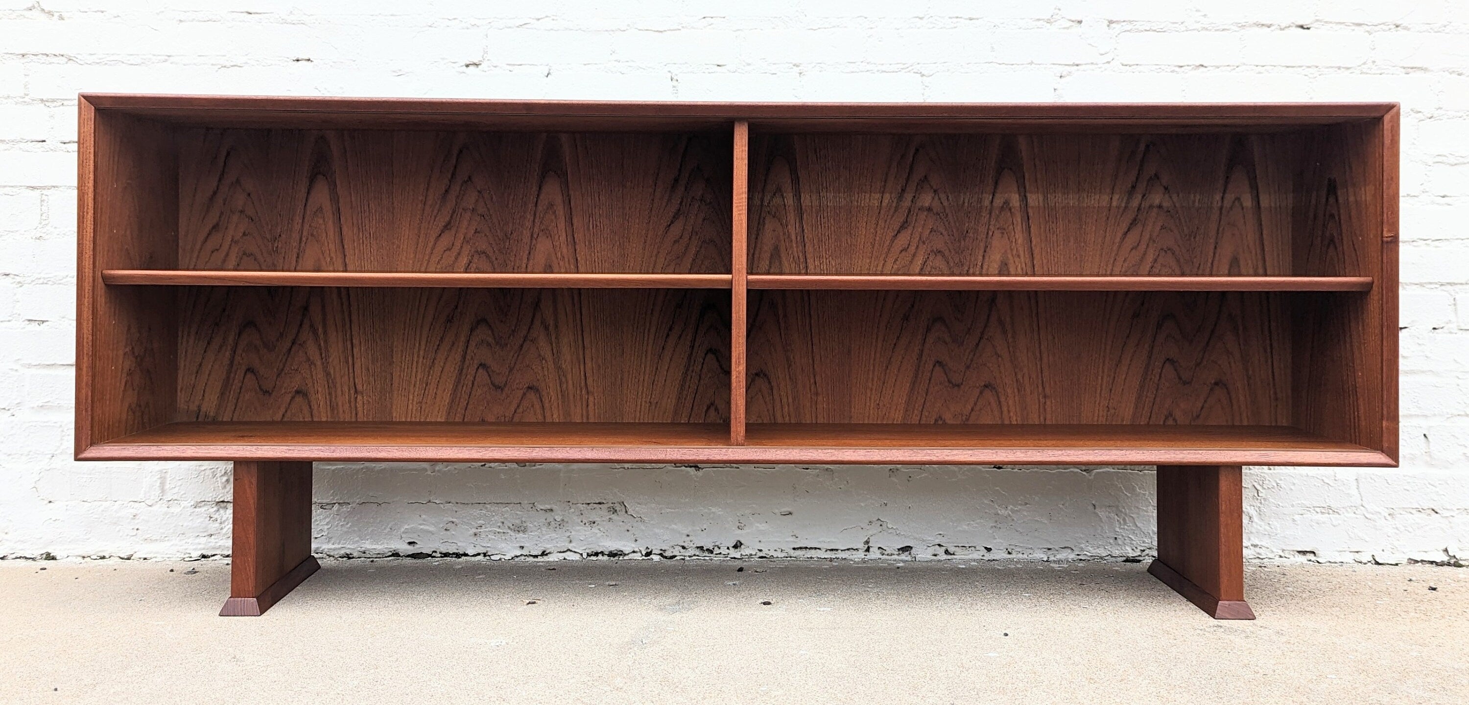 Mid Century Danish Modern Teak Bookcase