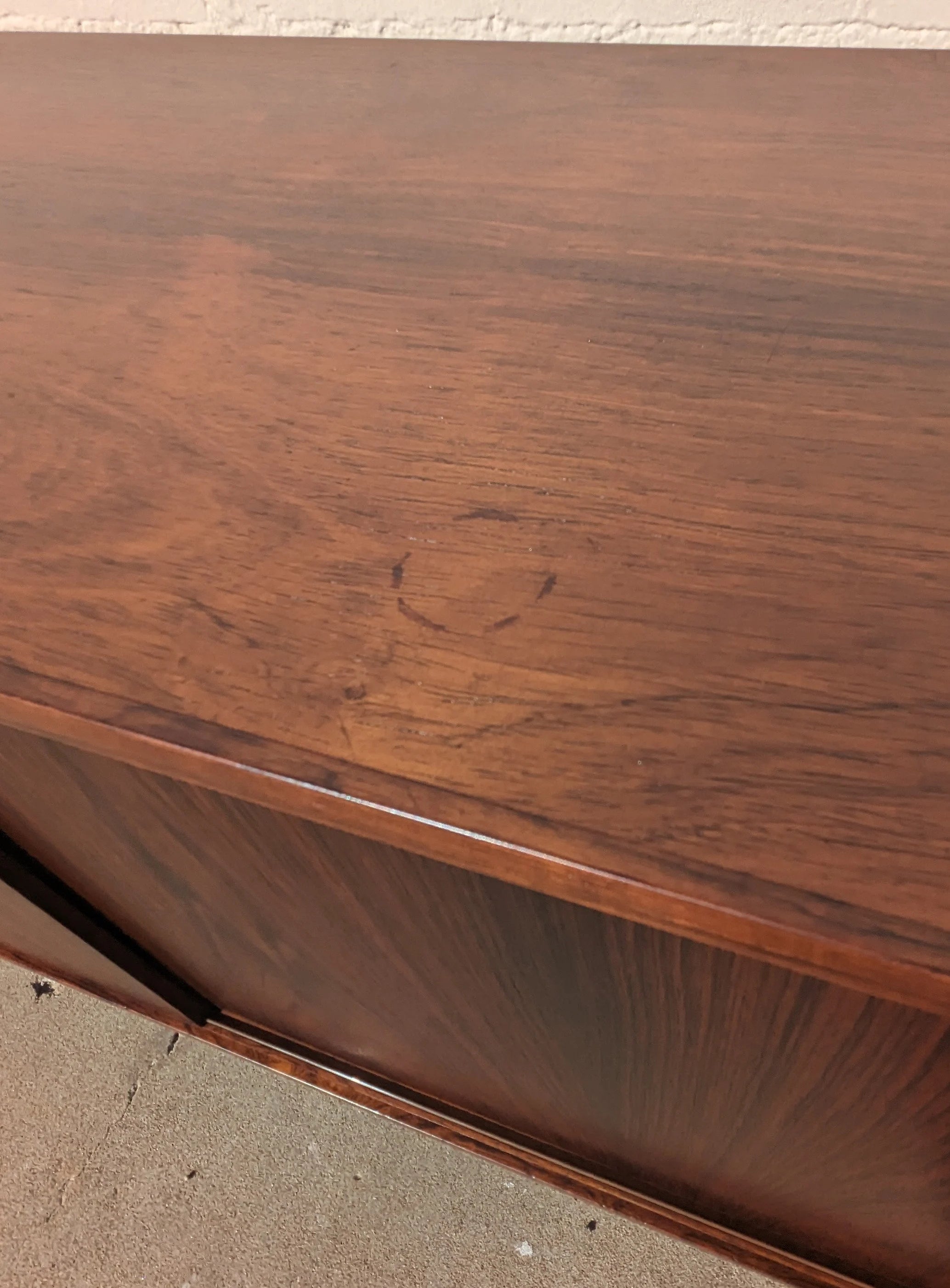 Mid Century Danish Modern Rosewood Cabinet