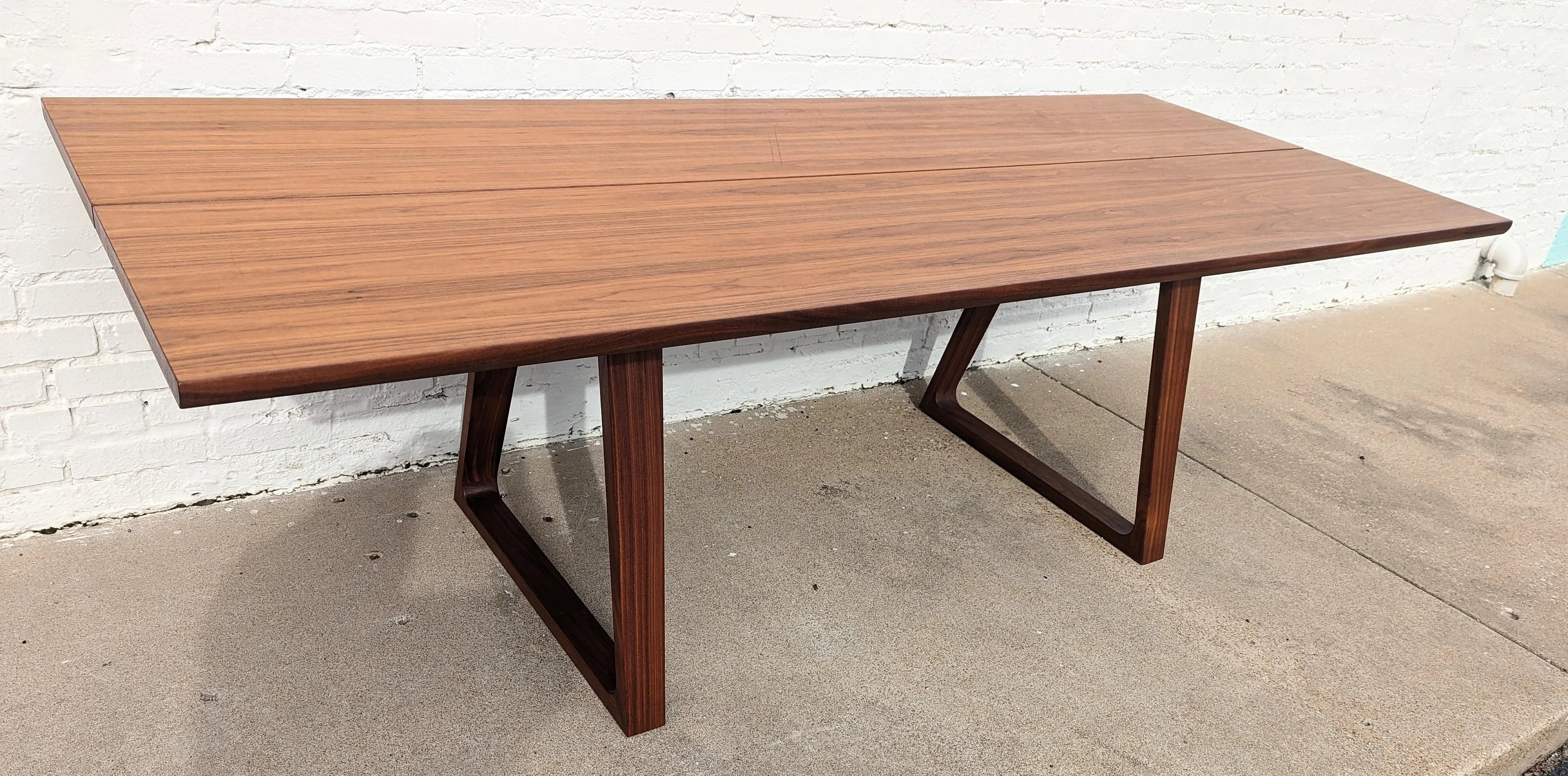 Mid Century Modern Skovby Plank Dining Table
