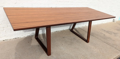 Mid Century Modern Skovby Plank Dining Table