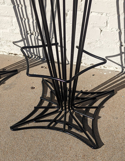 Mid Century Modern Joal Flex Iron Barstools