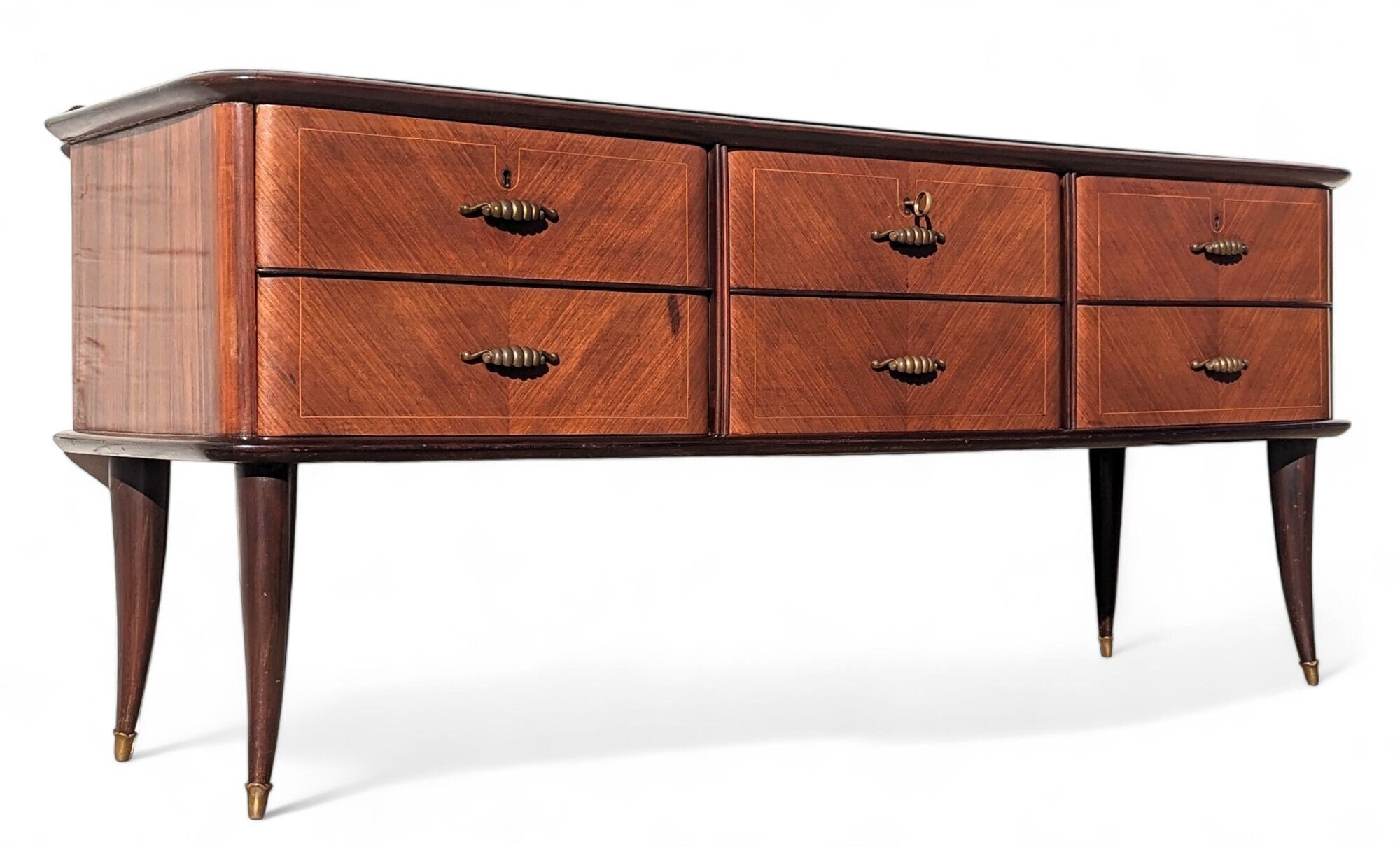 Mid Century Italian Modern Dresser Style of Paolo Buffa