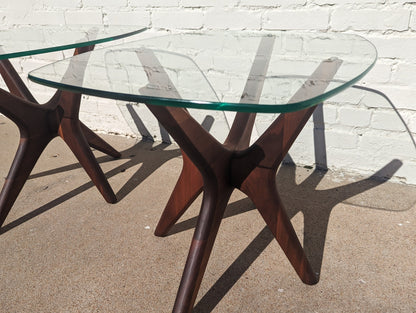 Mid Century Modern Adrian Pearsall Jacks Side Tables