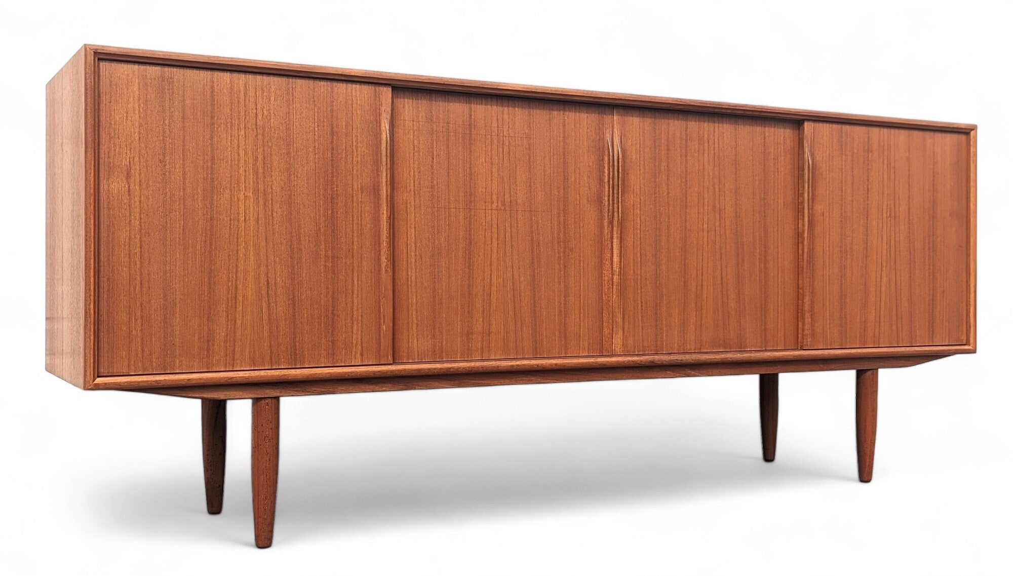 Mid Century Danish Modern Teak Credenza