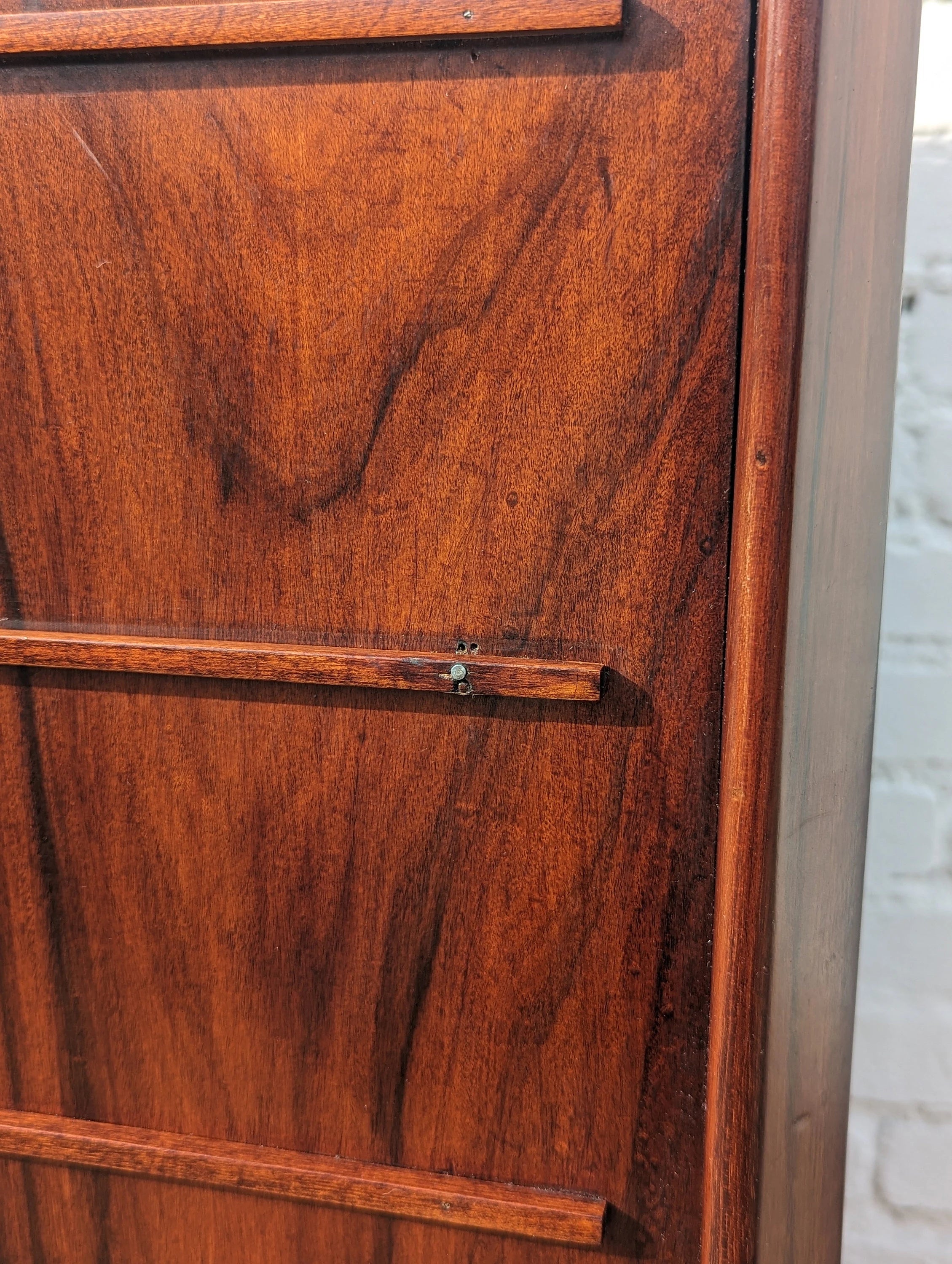 Mid Century Italian Modern Rosewood Cabinet