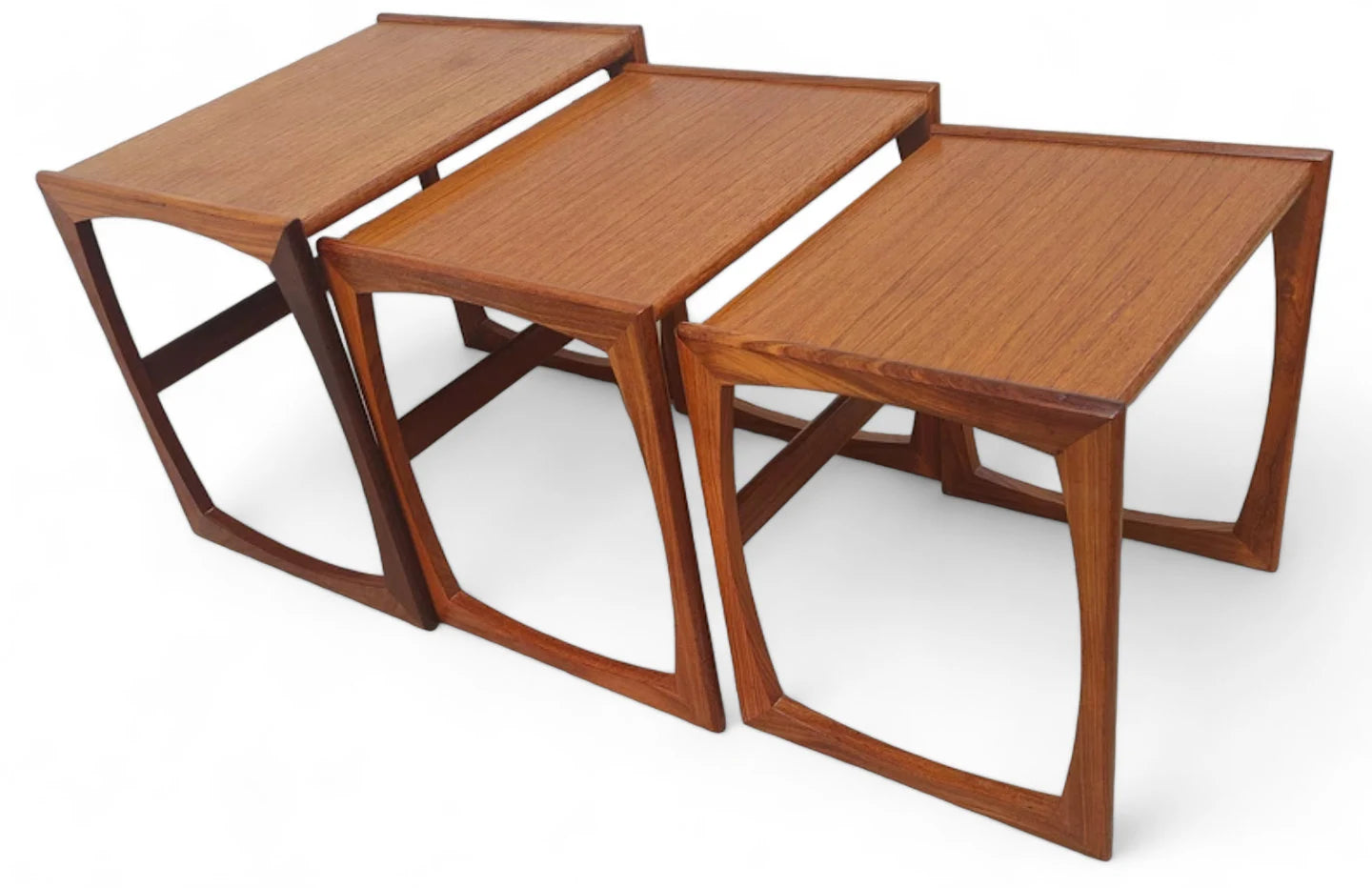 Mid Century Modern G Plan Teak Nesting Tables