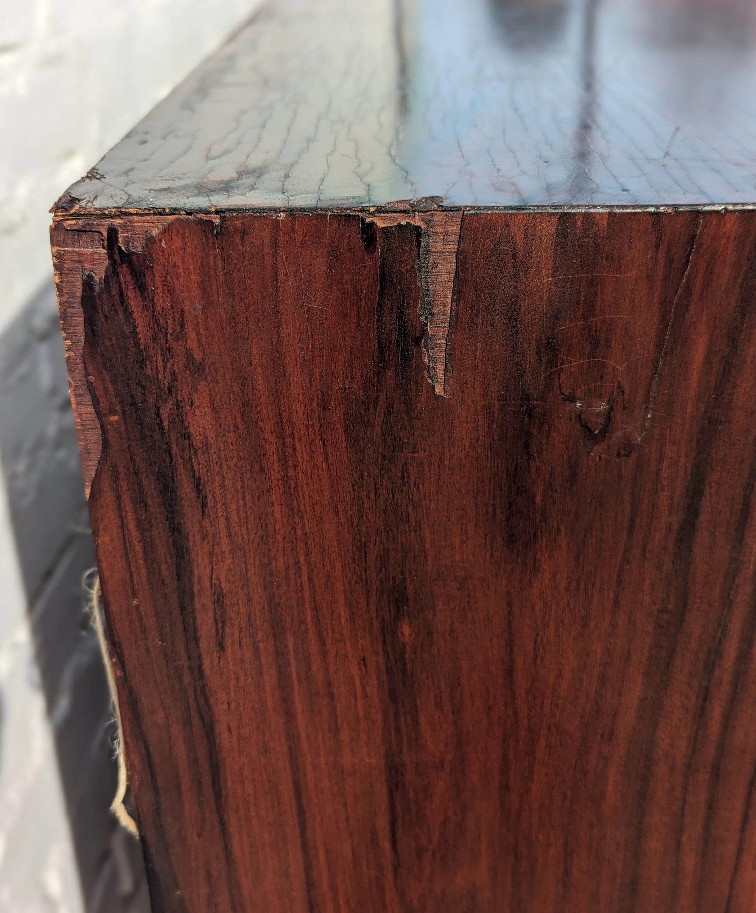 Mid Century Italian Modern Rosewood Cabinet