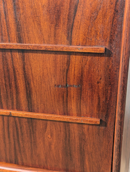 Mid Century Italian Modern Rosewood Cabinet