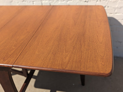 Mid Century Modern G Plan Drop Leaf Dining Table