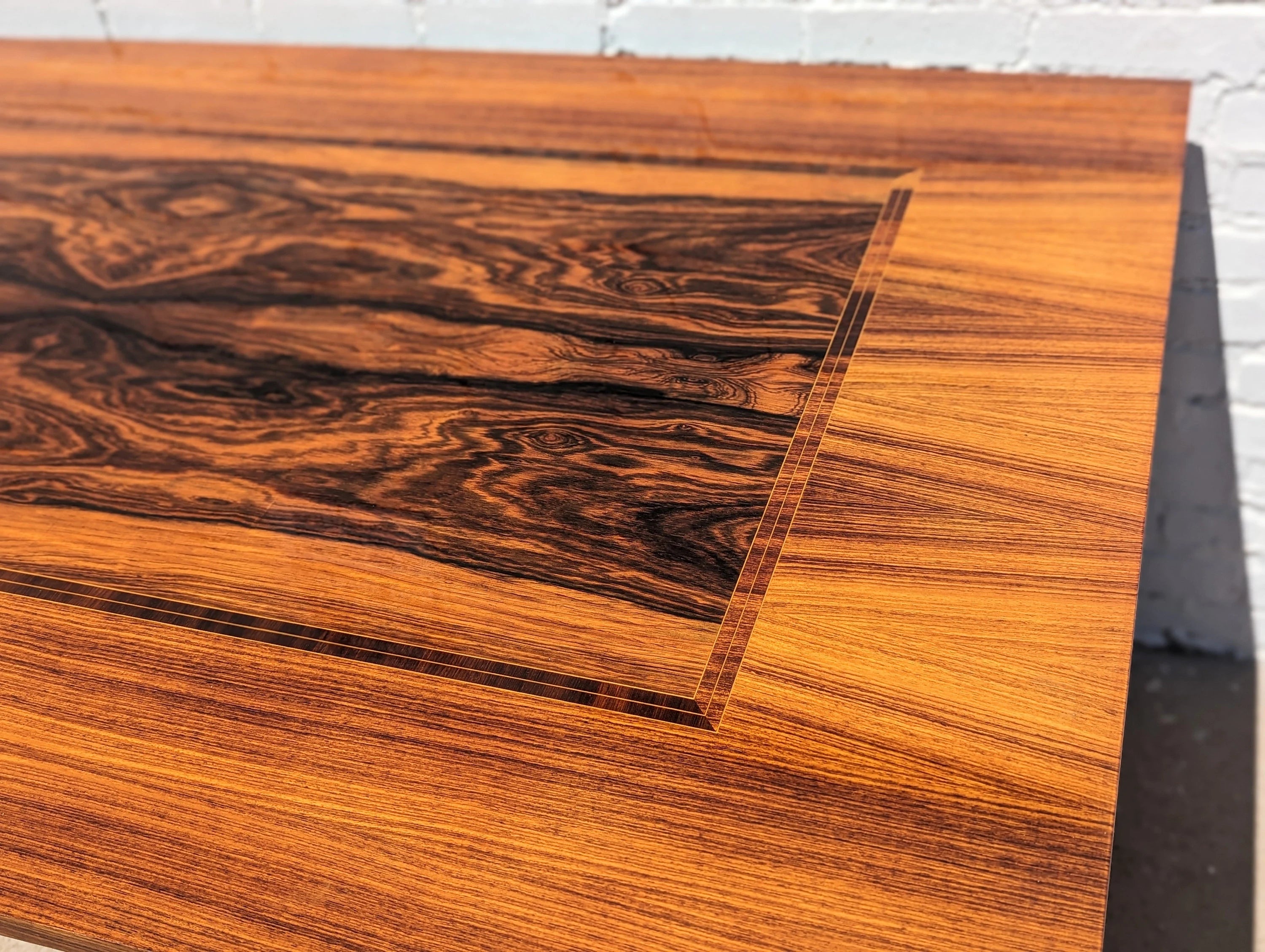 Mid-Century French Modern Lacquered Dining Table