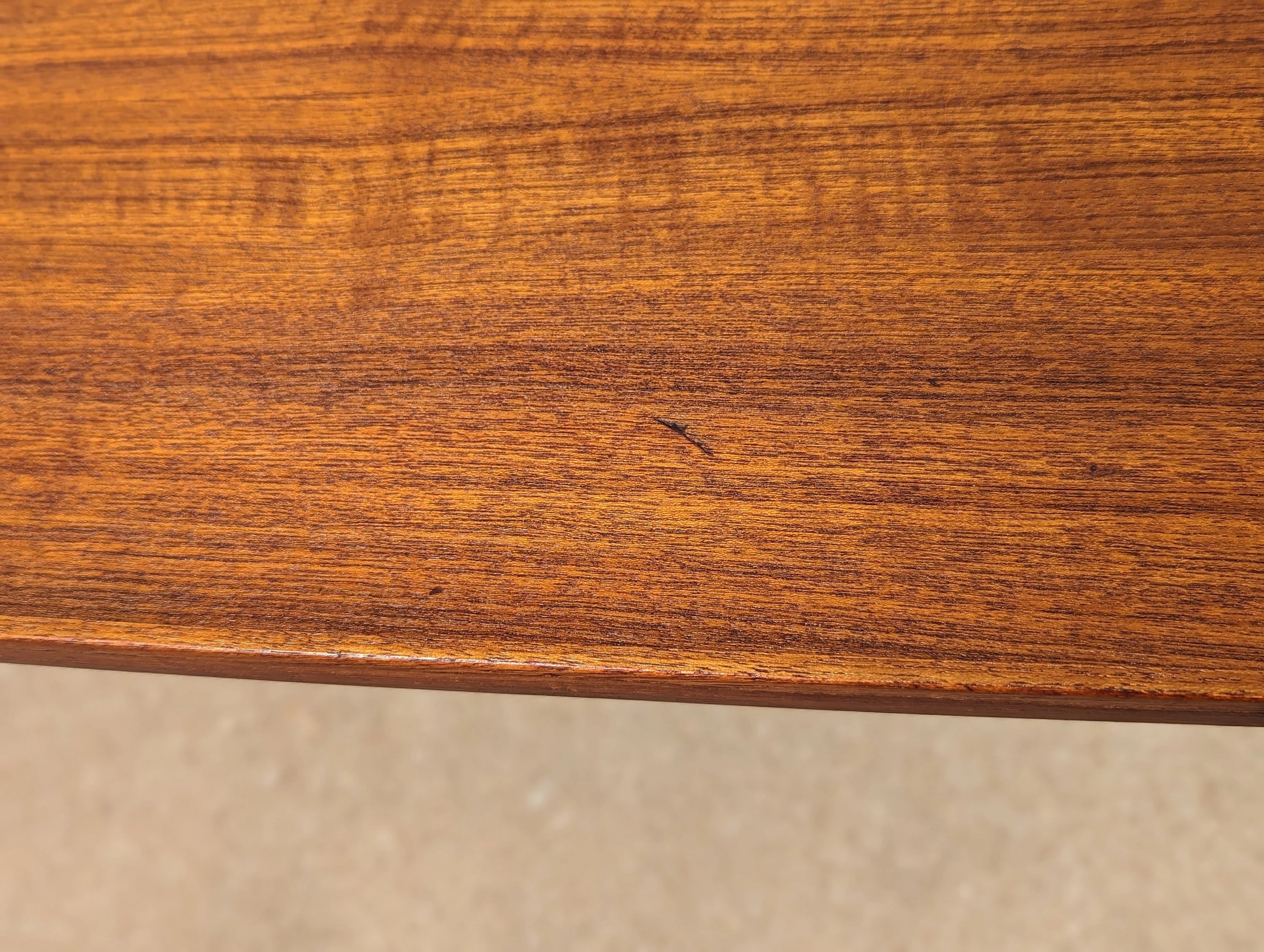 Mid-Century Danish Modern Teak Coffee Table by Alberts Tibro