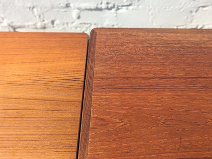 Mid Century Danish Modern Teak Extension Dining Table