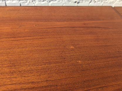 Mid Century Danish Modern Teak Extension Dining Table