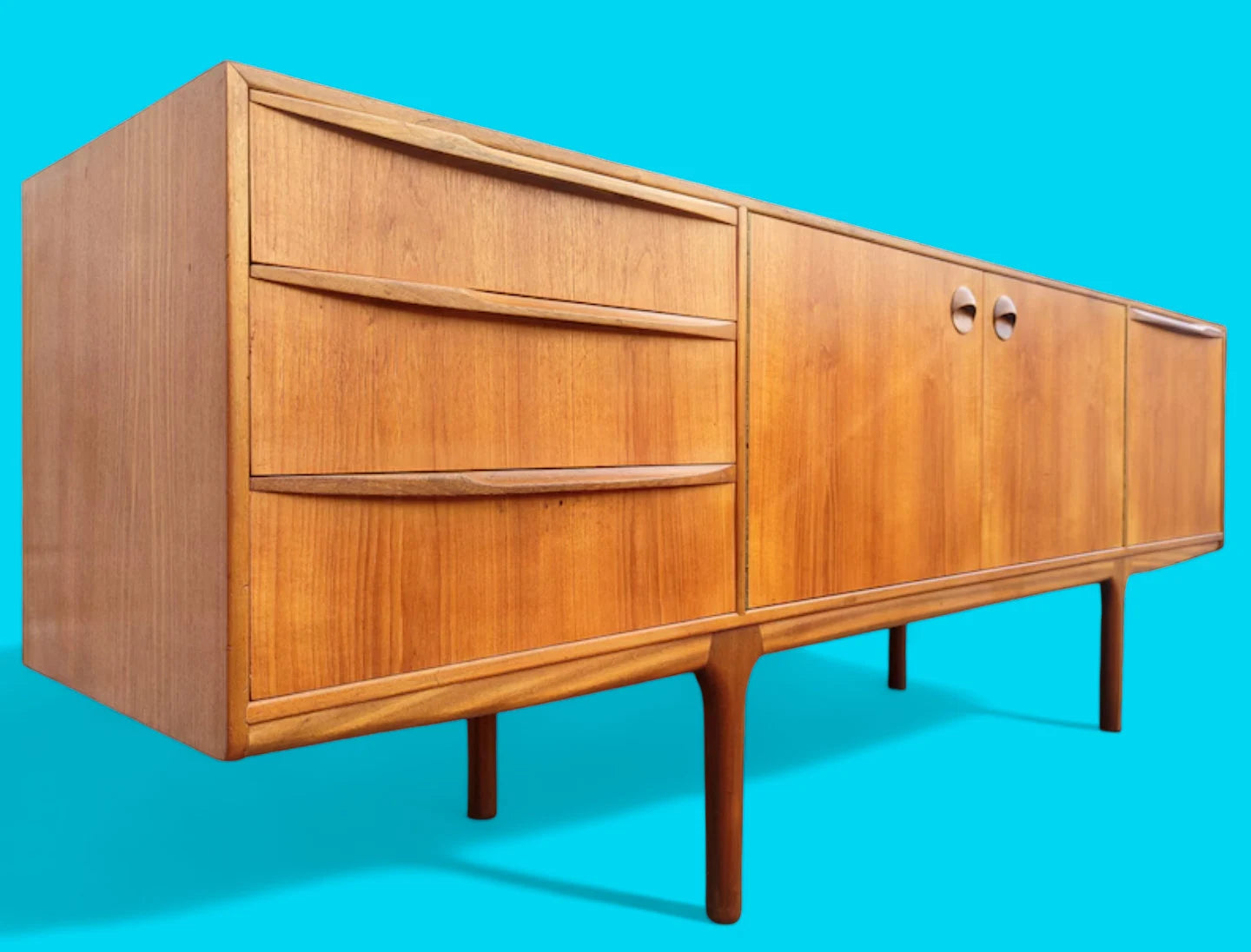 Mid Century Modern McIntosh Teak Sideboards