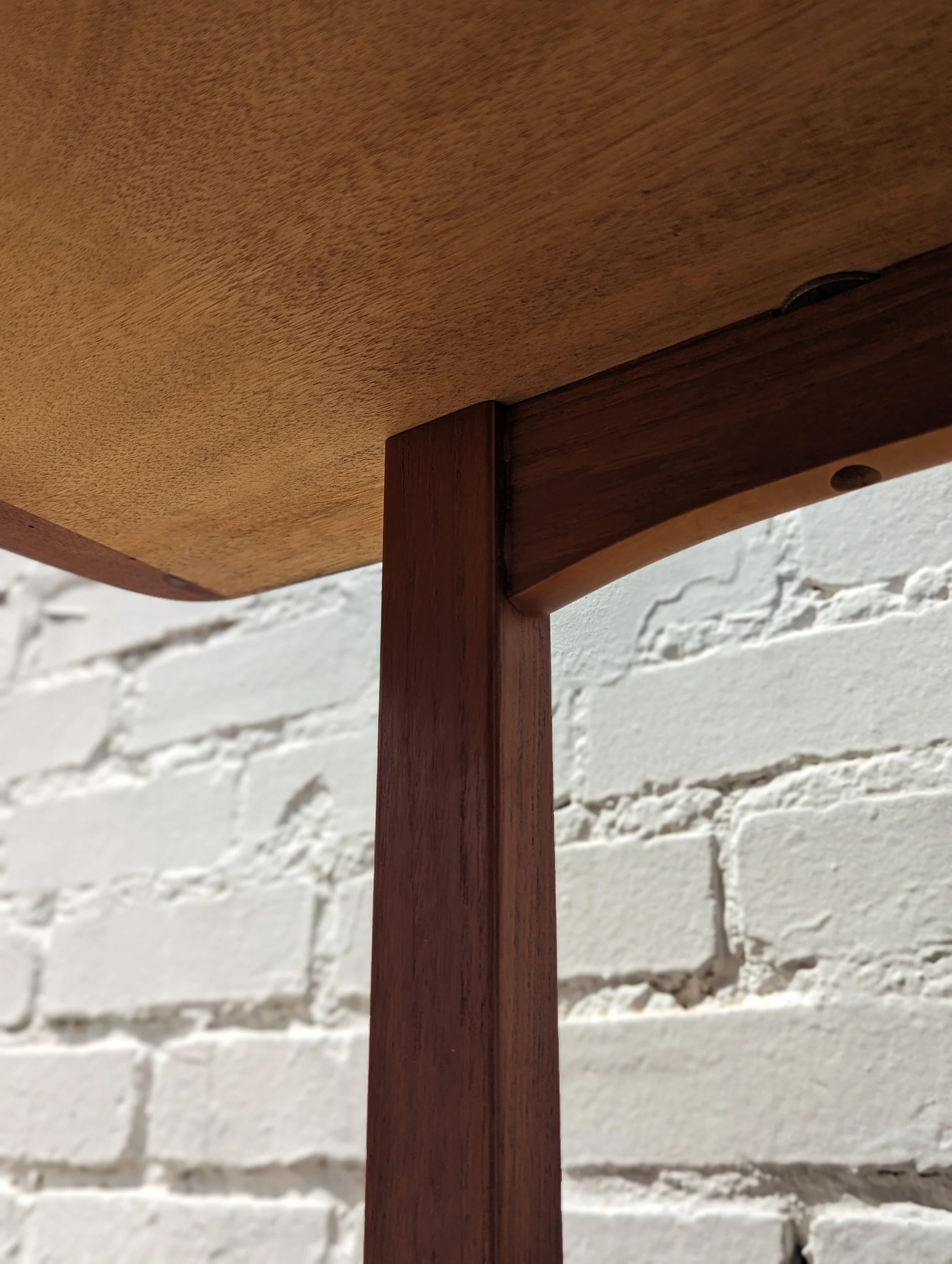 Mid-Century Danish Modern Teak Coffee Table by Alberts Tibro