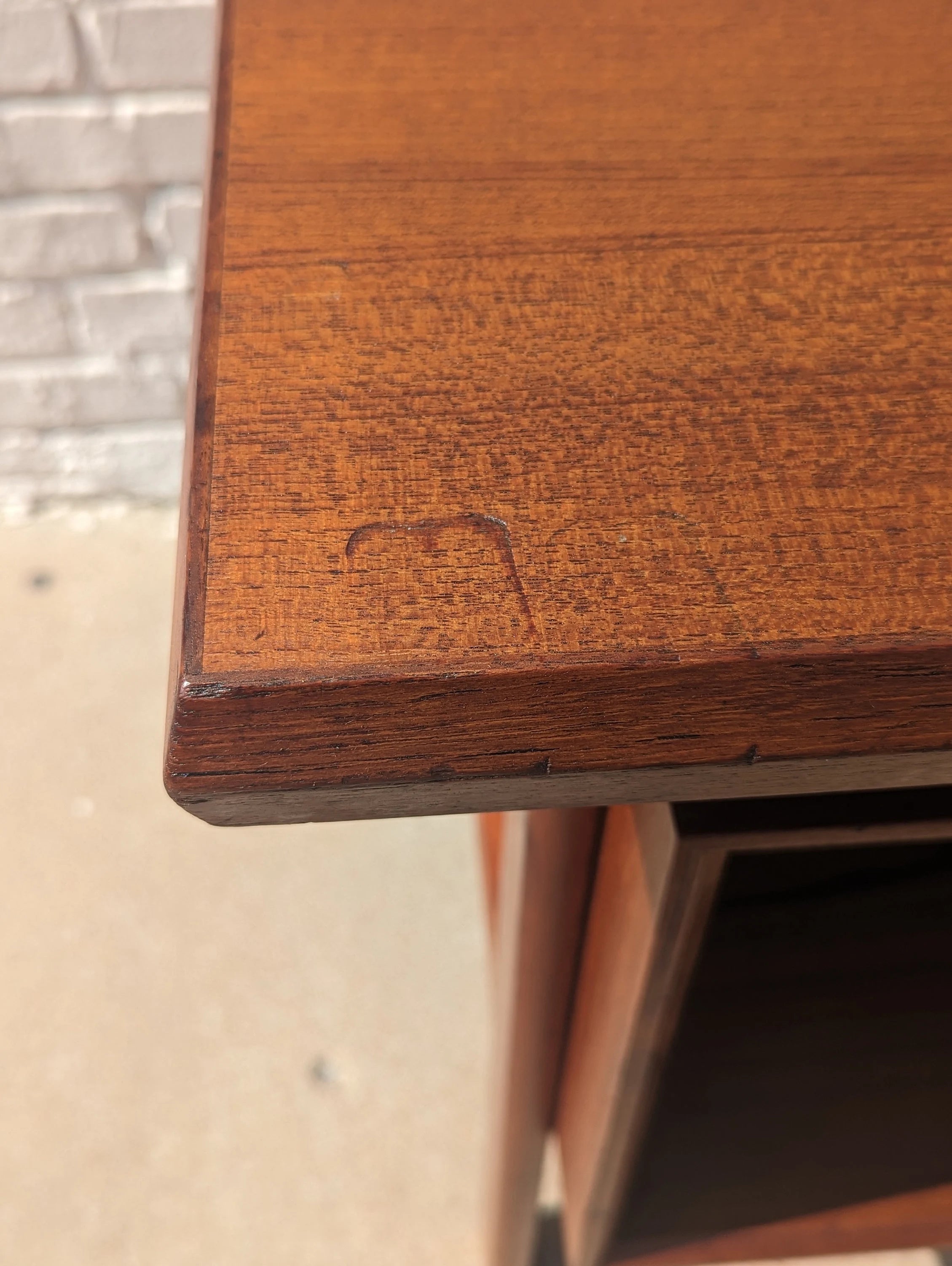 Mid Century English Modern Teak Sideboard