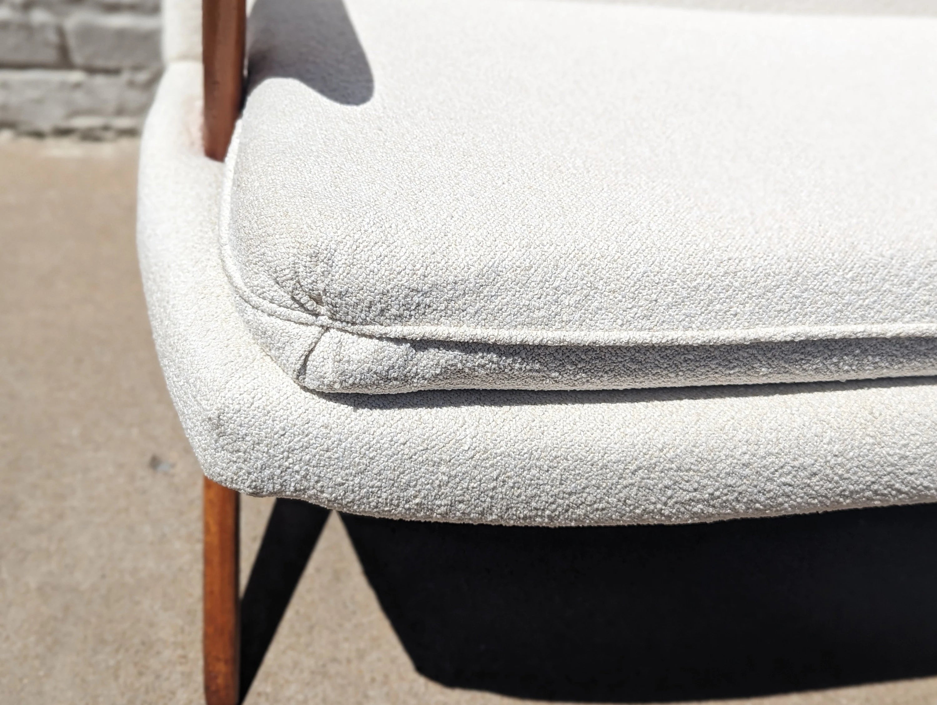 Mid-Century Danish Modern Scoop Sofa