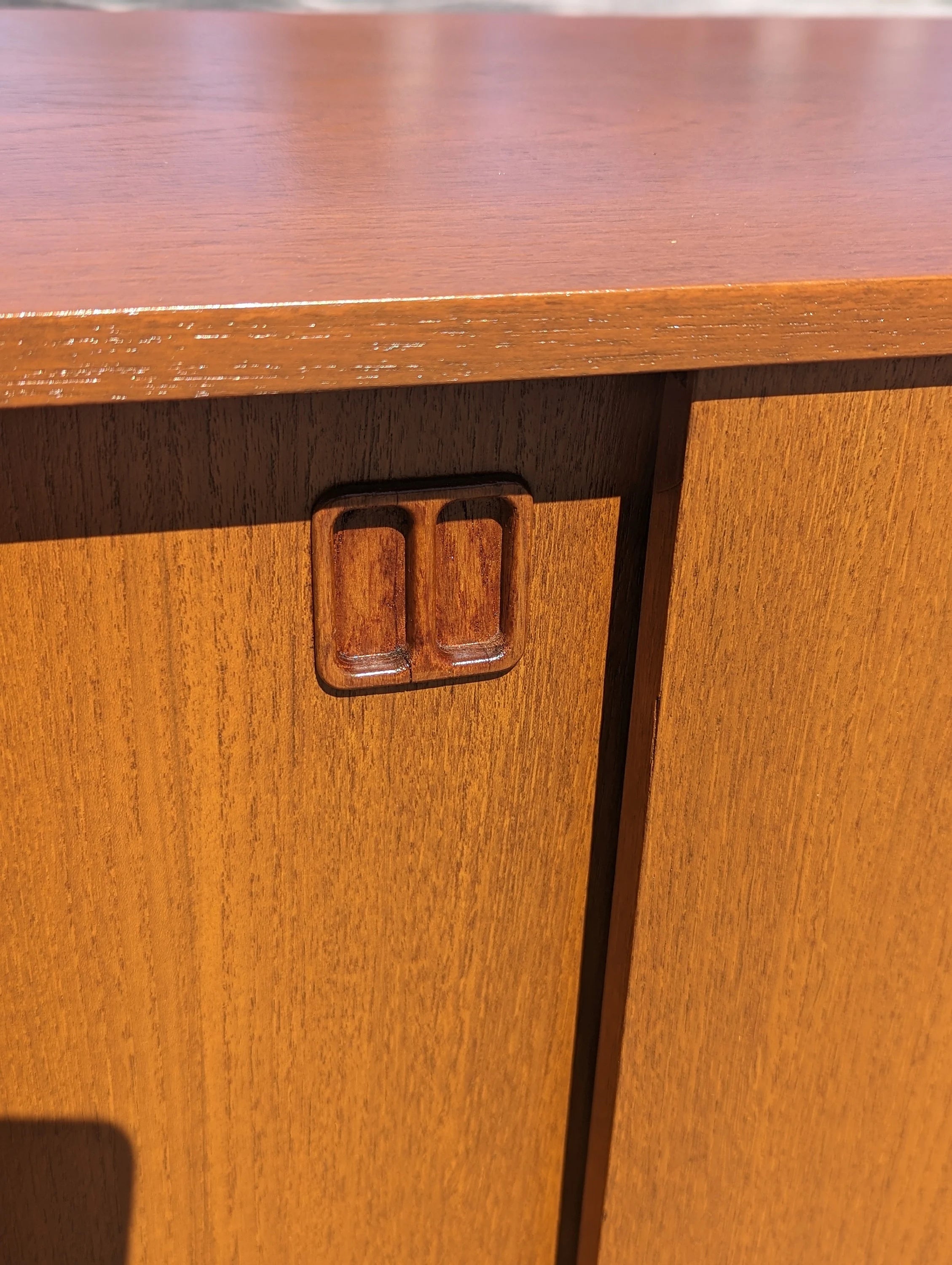 Mid Century Danish Modern Teak Credenza