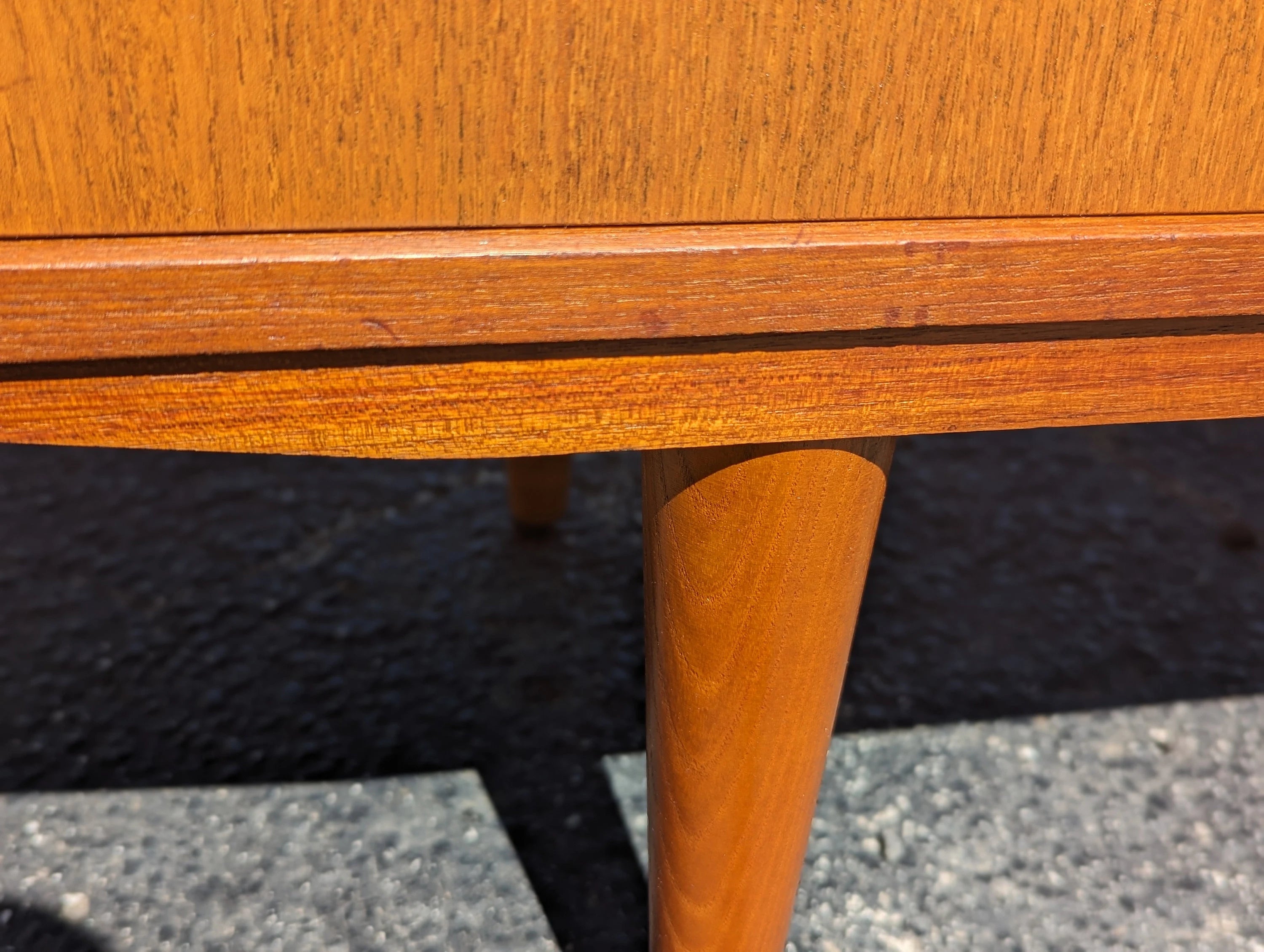 Mid Century Danish Modern Teak Credenza