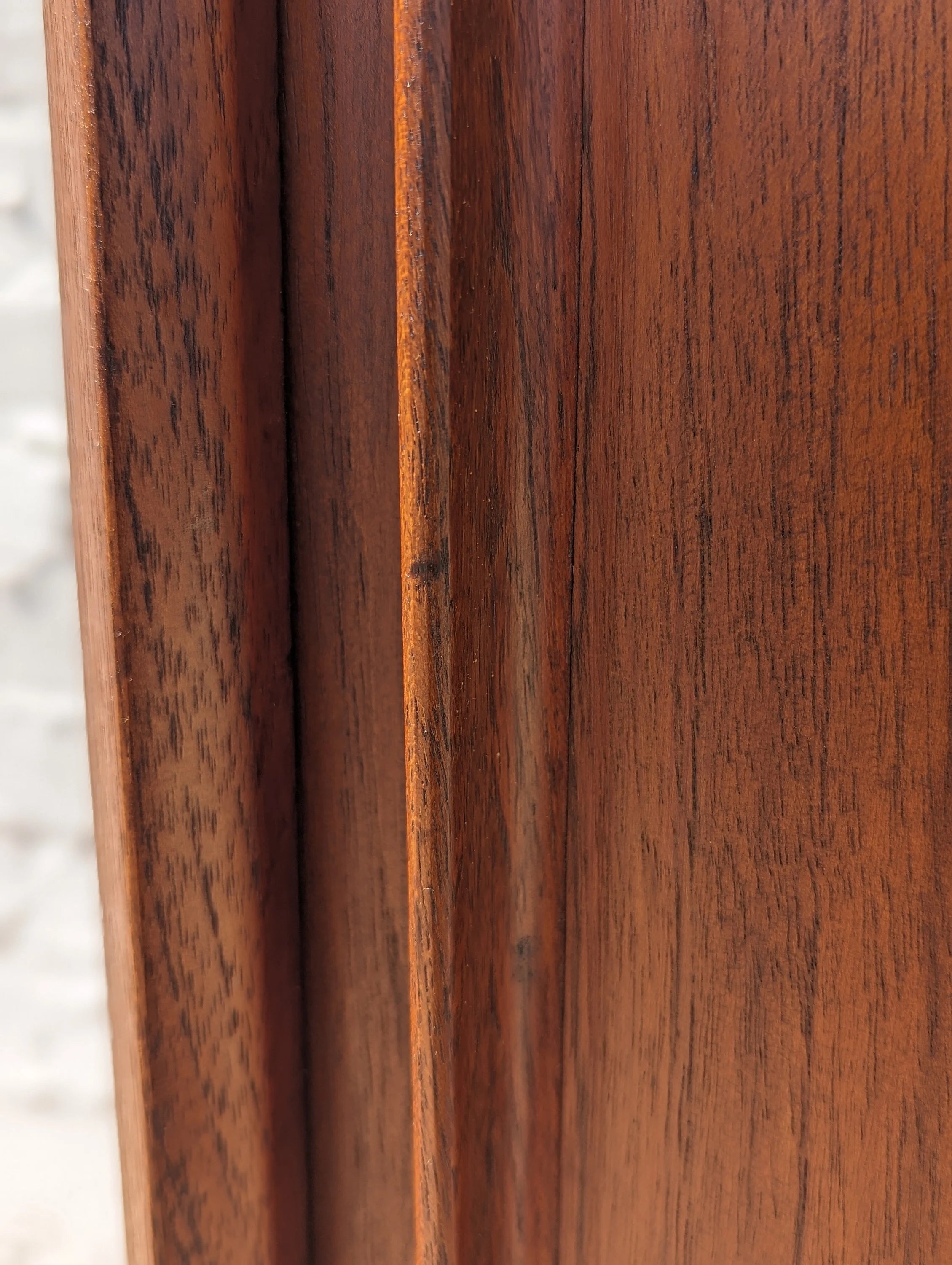 Mid Century Modern Danish Modern Teak Credenza In the Manner of Arne Vodder