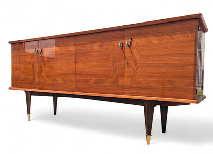 Mid Century French Modern Lacquered Sideboard