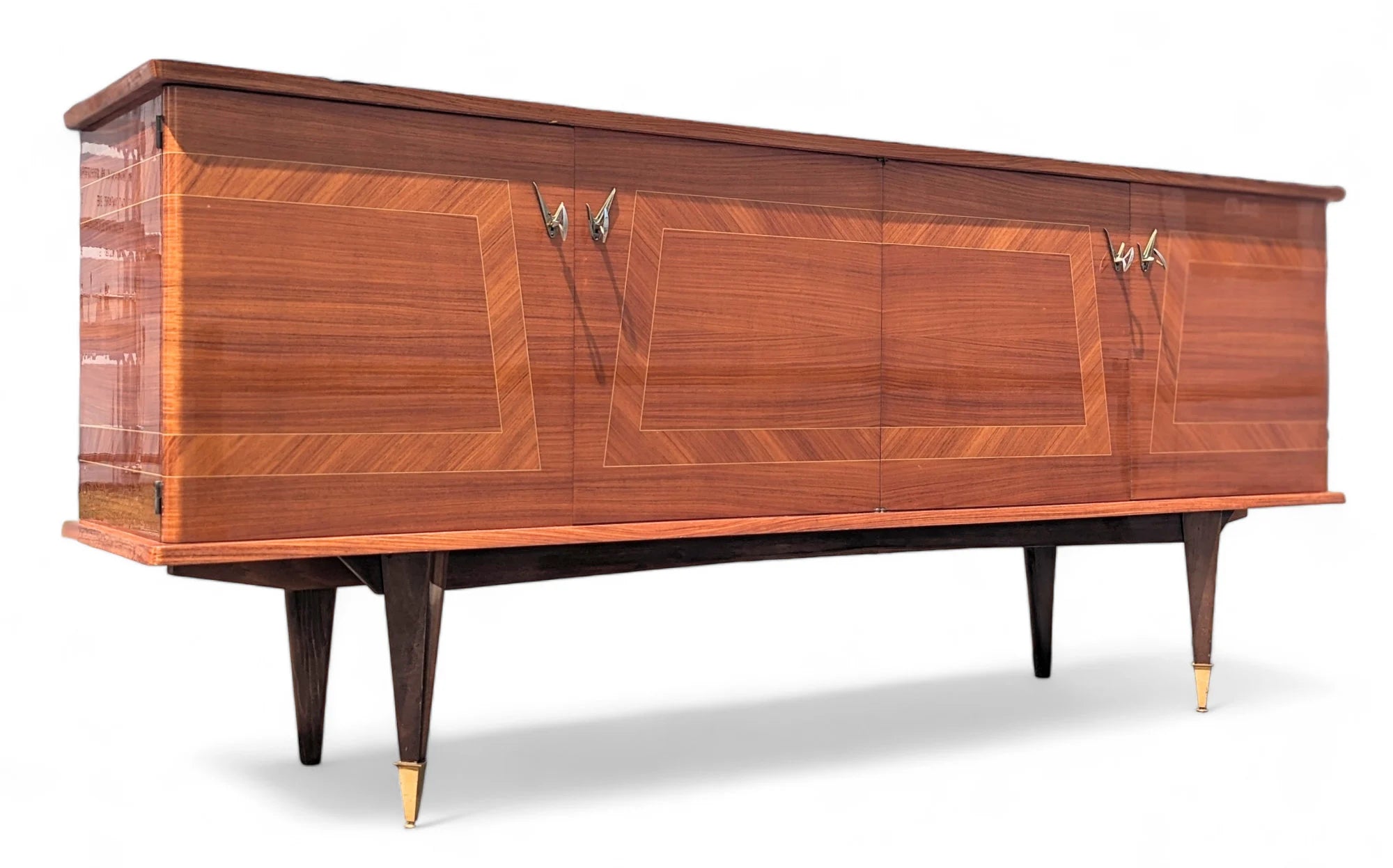Mid Century French Modern Lacquered Sideboard